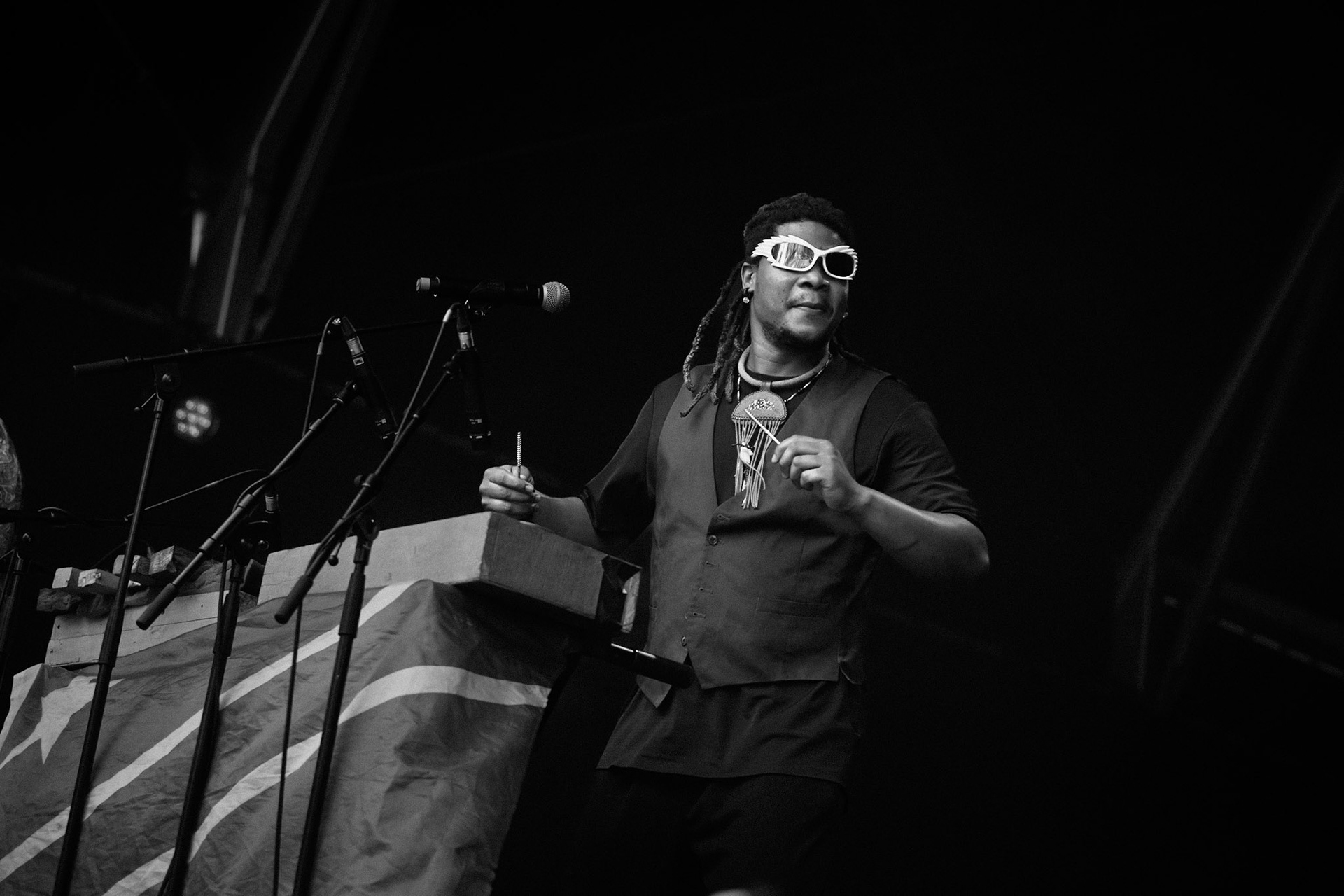Kin'Gongolo Kiniata, La Défense Jazz Festival, Parvis de la Défense, 27 juin 2025