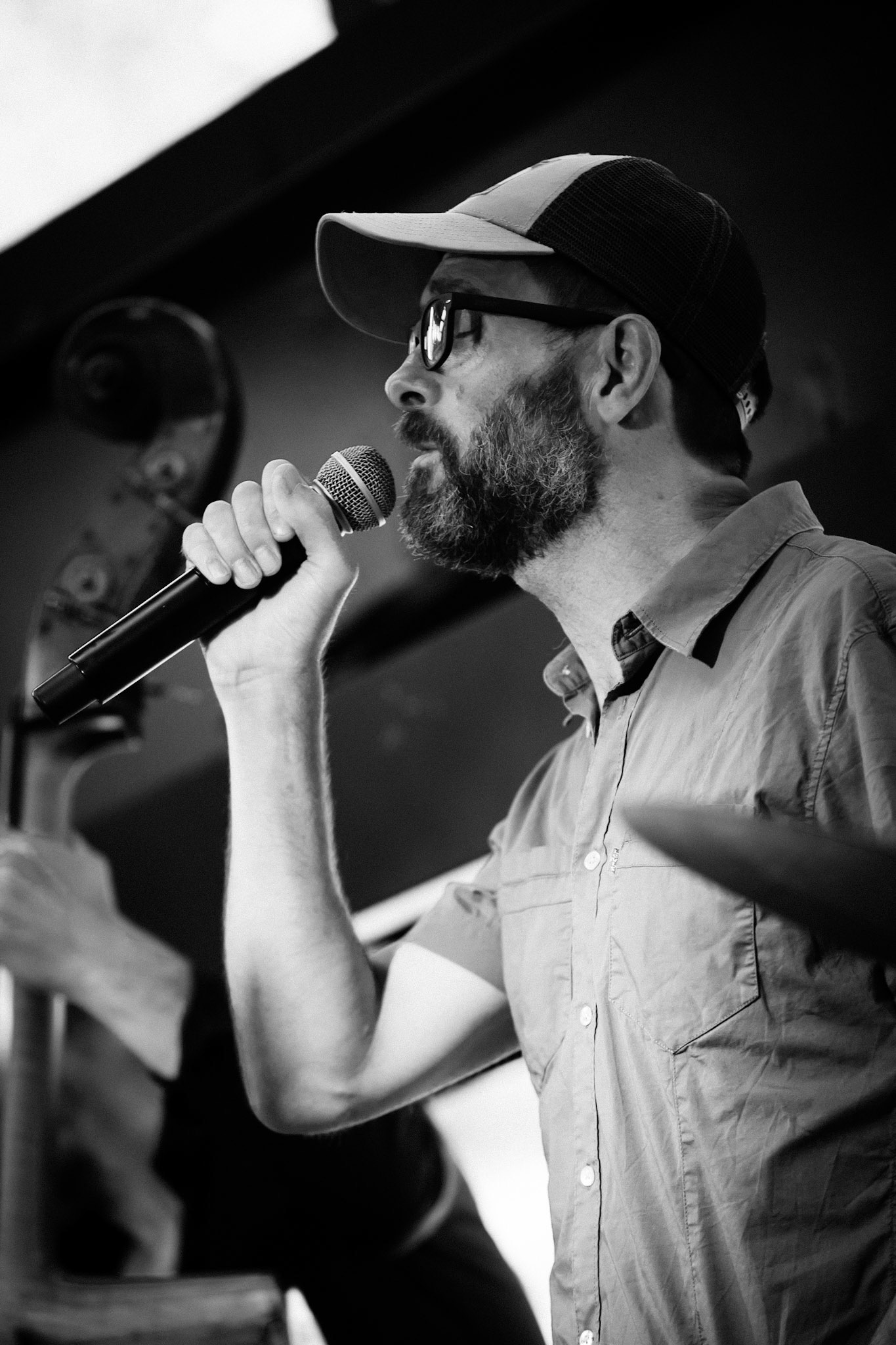 Laurent Courthaliac trio, guests Hugh Coltman &amp; Krysrle Warren, Festival Jazz à Saint-Germain-des-Prés - Paris, Péniche Le Son de la Terre