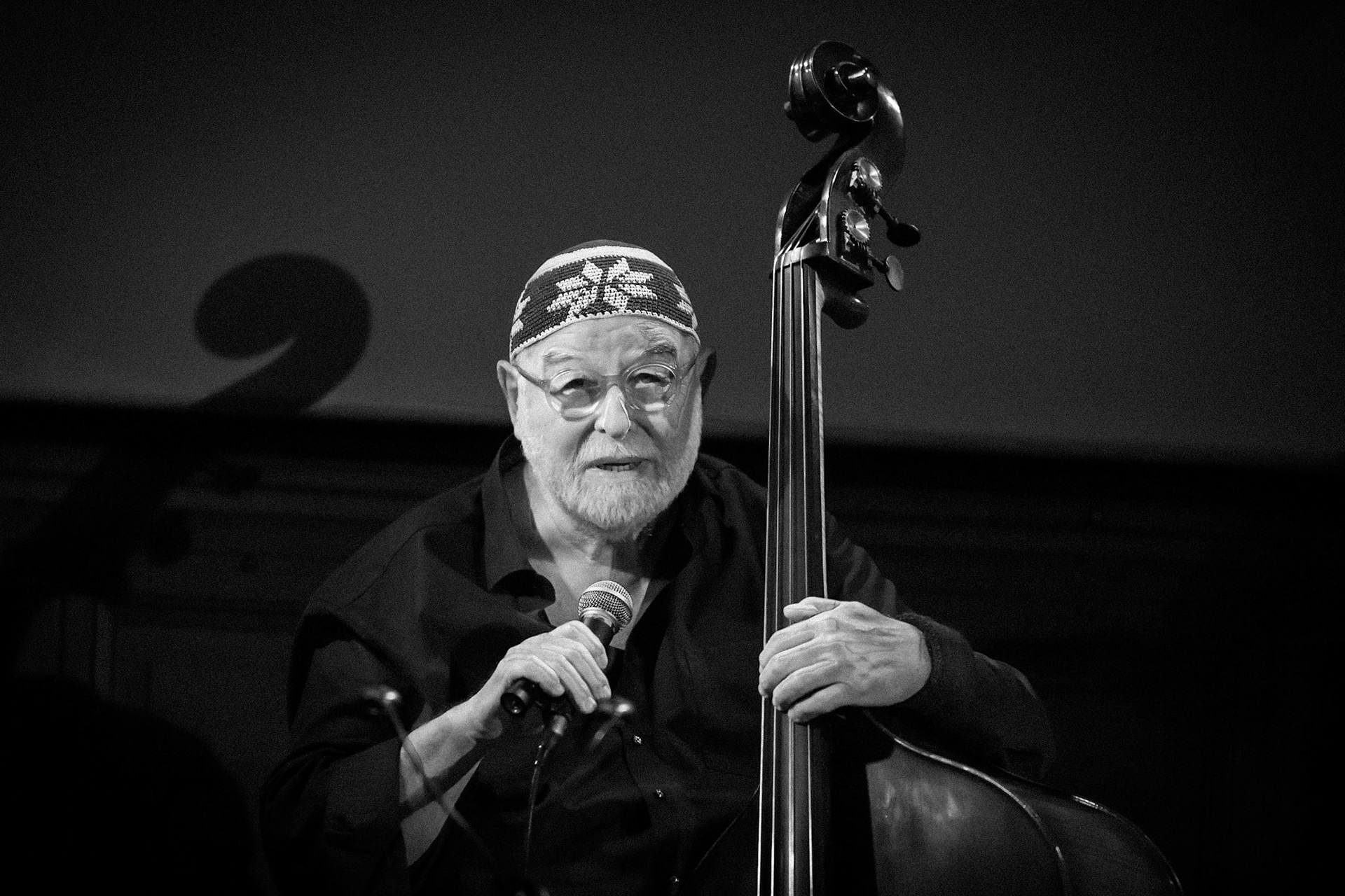 Henri Texier Trio, Festival Jazz Saint-Germain-des-Prés - Paris , Maison de l'Océan - Grand amphithéâtre, 19 mai 2022