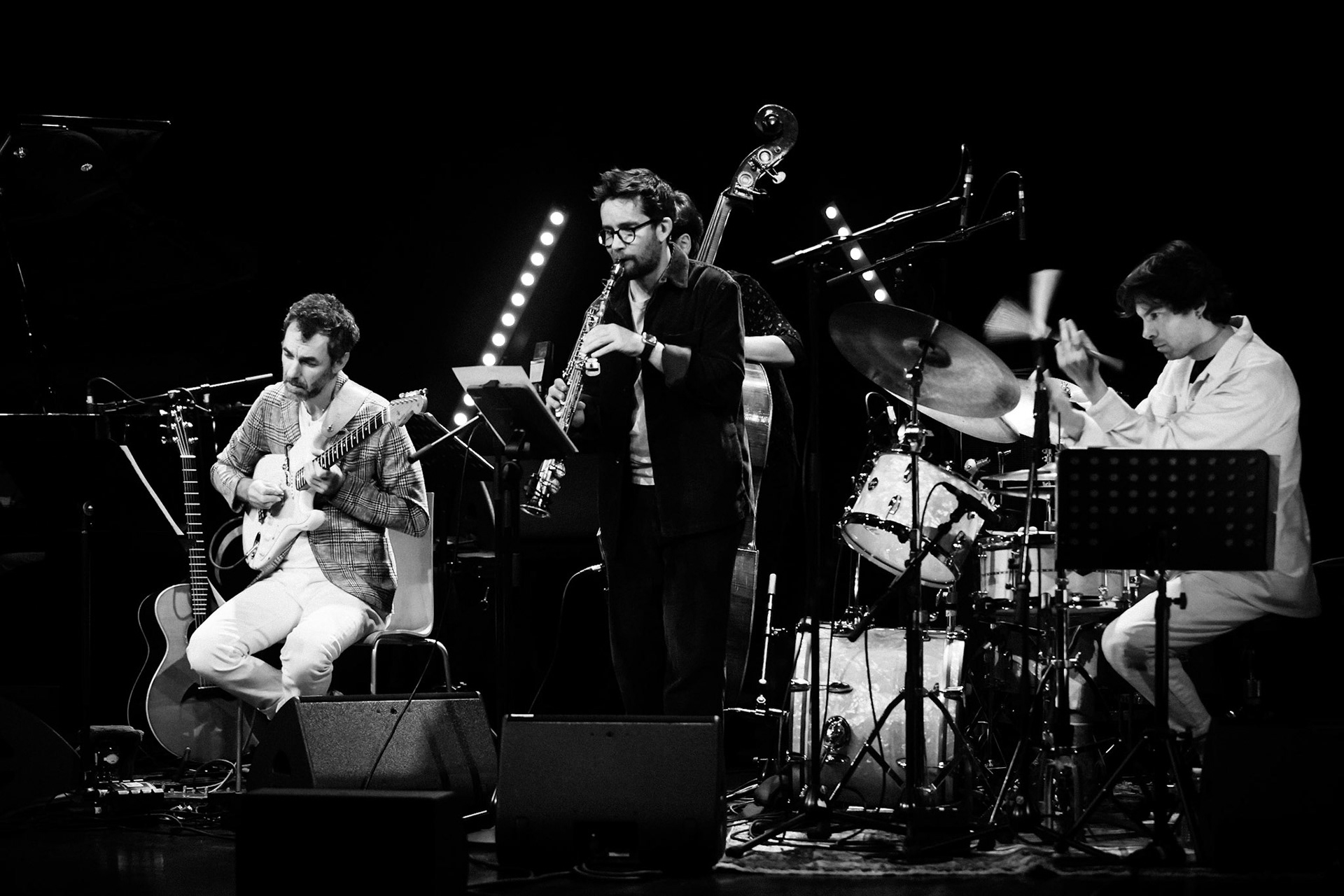 Gautier Garrigue Quartet feat Emile Parisien, Festival Jazz à Saint-Germain-des-Prés - Paris, Théâtre de l'Alliance Française