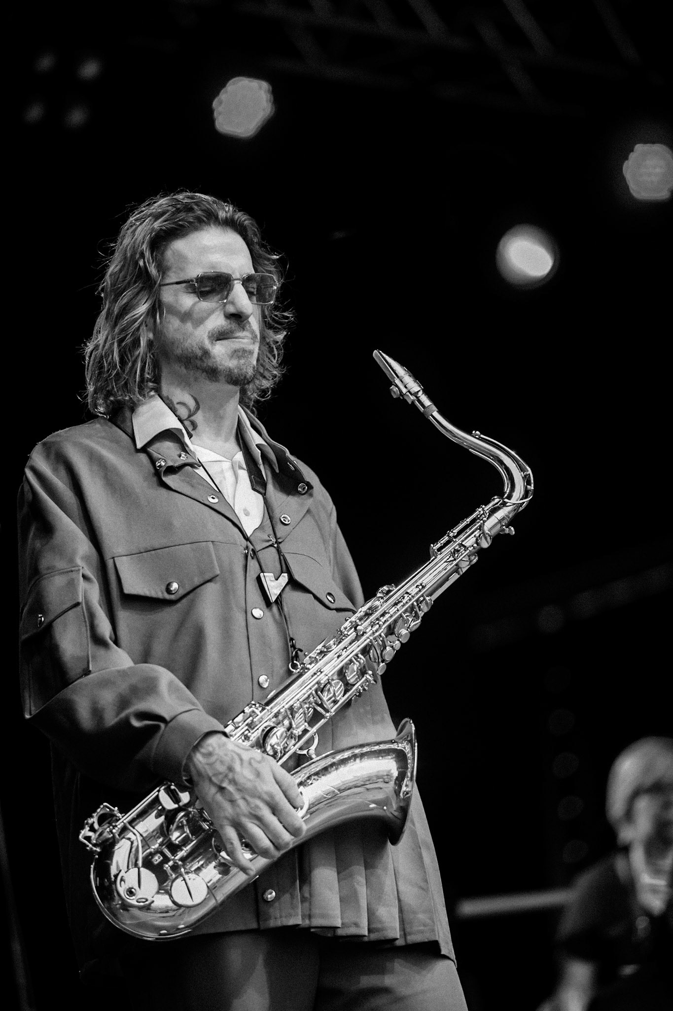 Samy Thiébault "Awé Large Ensemble", La Défense Jazz Festival, Parvis de la Défense, 26 juin 2023