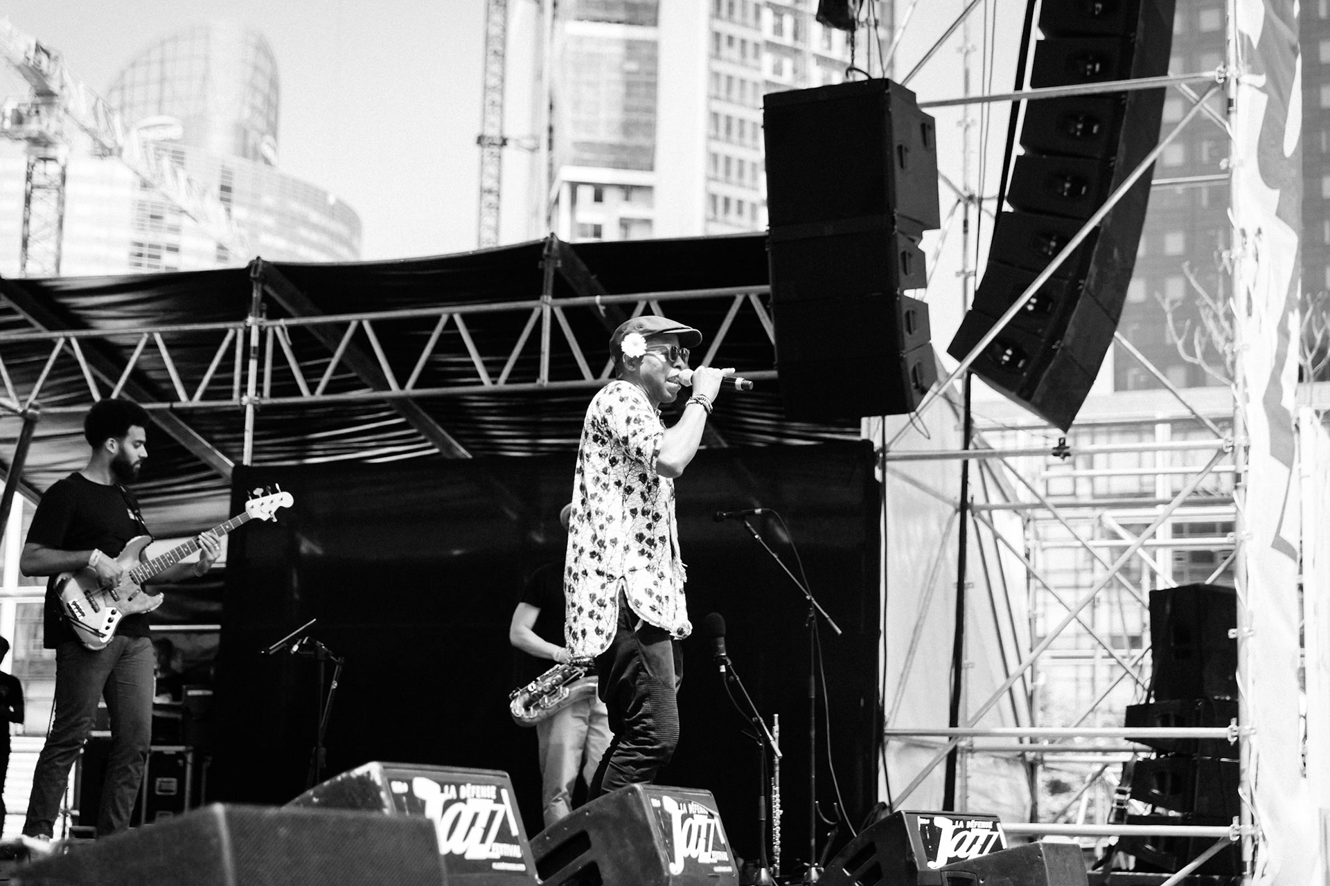 Raashan Ahmad, La Défense Jazz Festival, Parvis de la Défense, 24 mai 2019