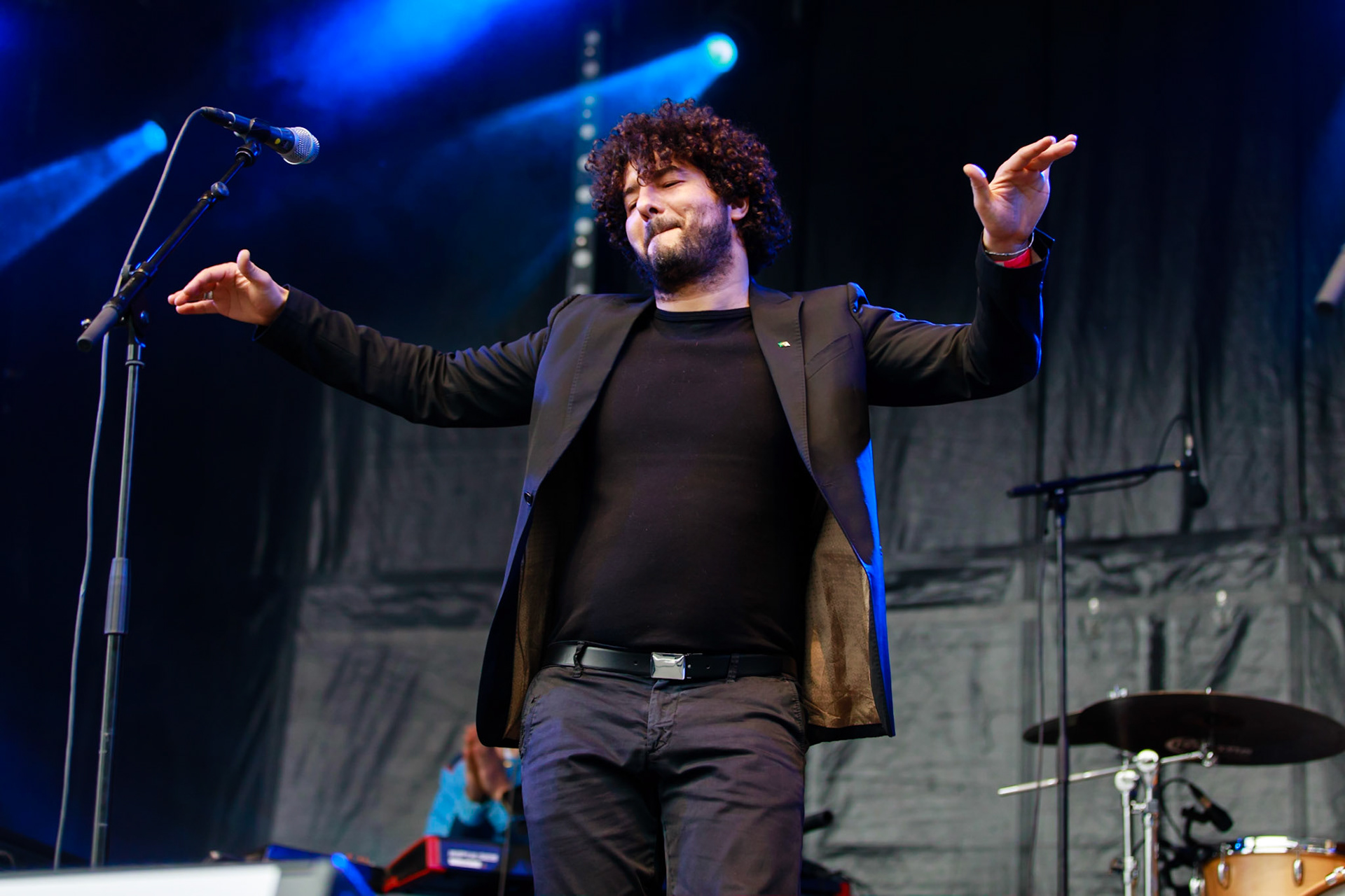 Sofiane Saidi & Mazalda, 31ème édition Festival Chorus des Hauts-de-Seine, Parvis de La Seine Musicale (Boulogne-Billancourt), 5 avril 2019