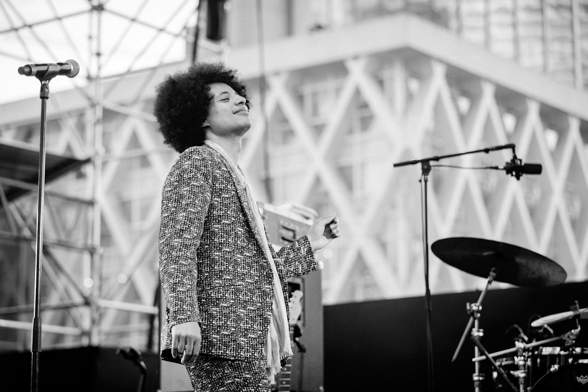 Jose James, La Défense Jazz Festival, Parvis de la Défense, 30 mai 2019