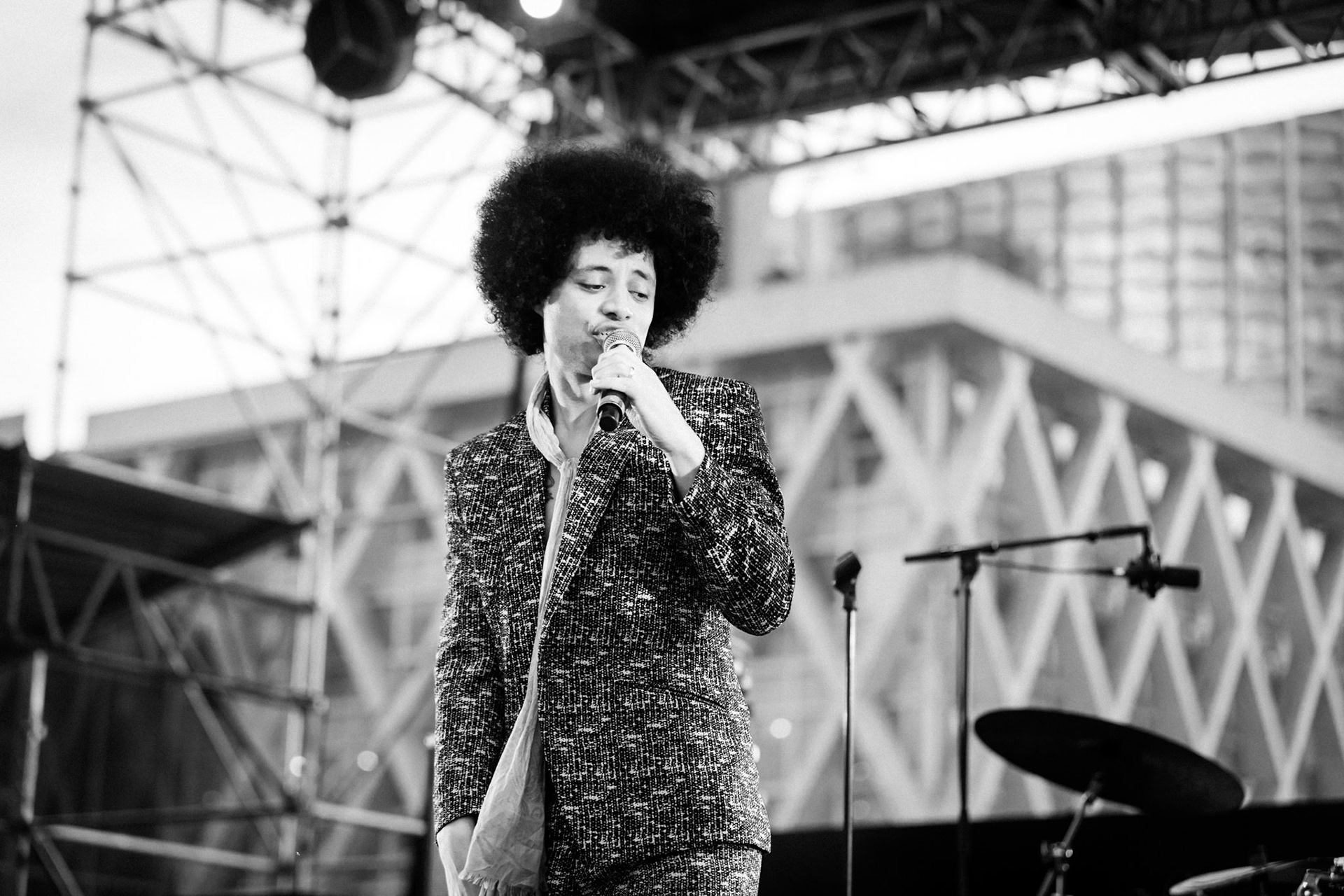 Jose James, La Défense Jazz Festival, Parvis de la Défense, 30 mai 2019