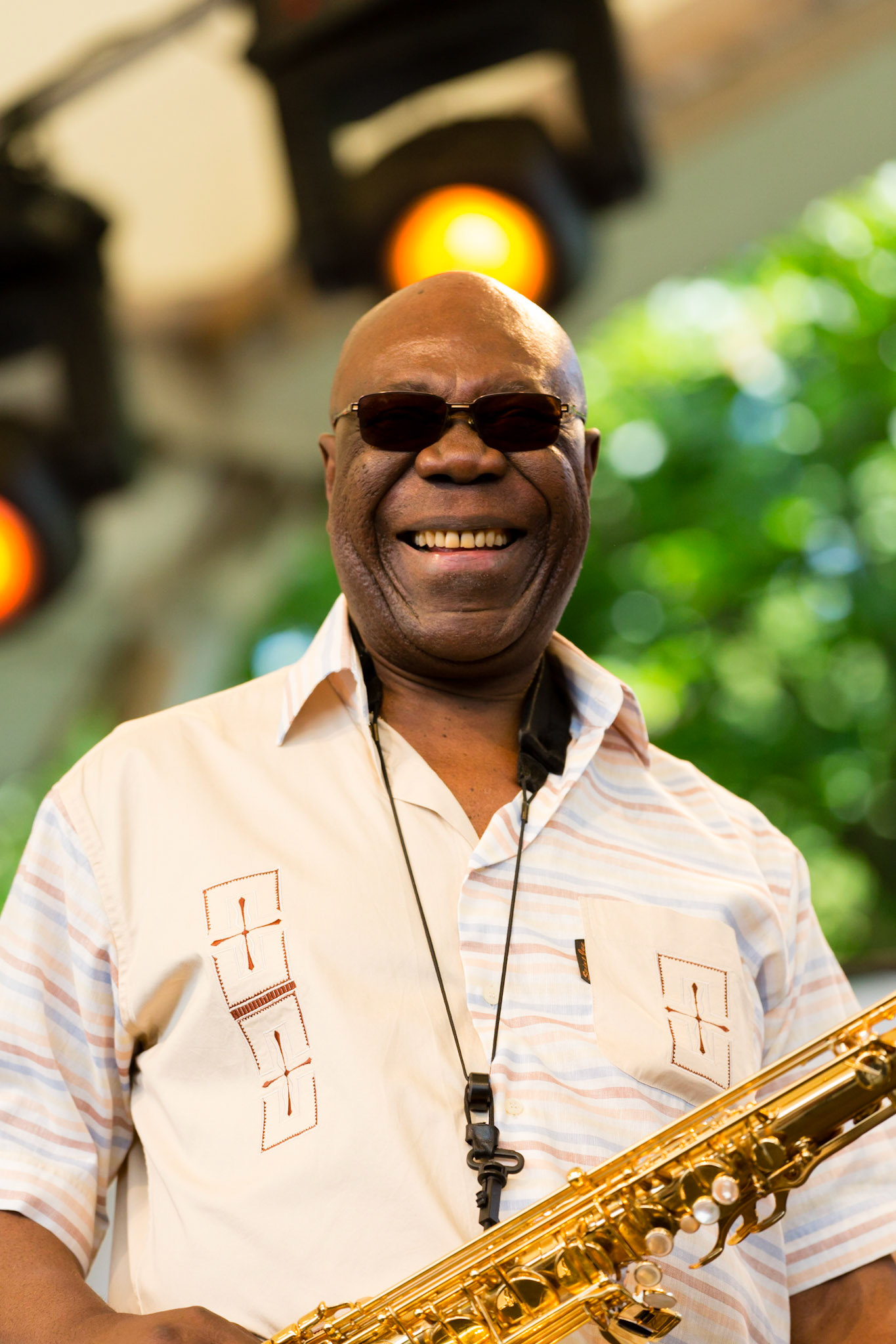 Manu Dibango & le Soul Makossa Gang - Espace Delta - Parc Floral de Paris - 22 juin 2014