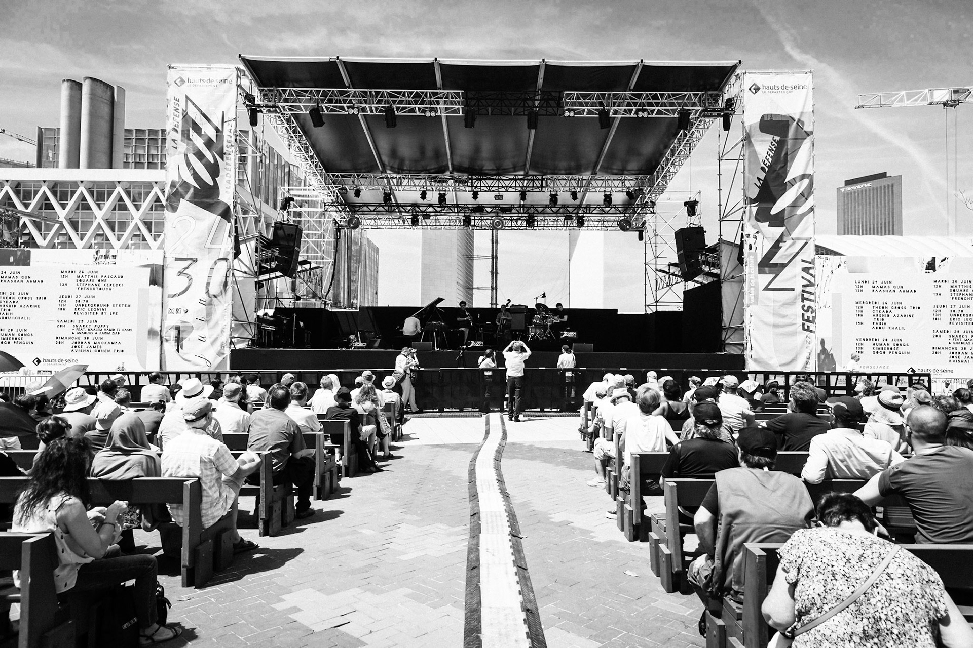 Stéphane Kerecki, La Défense Jazz Festival, Parvis de la Défense, 25 mai 2019