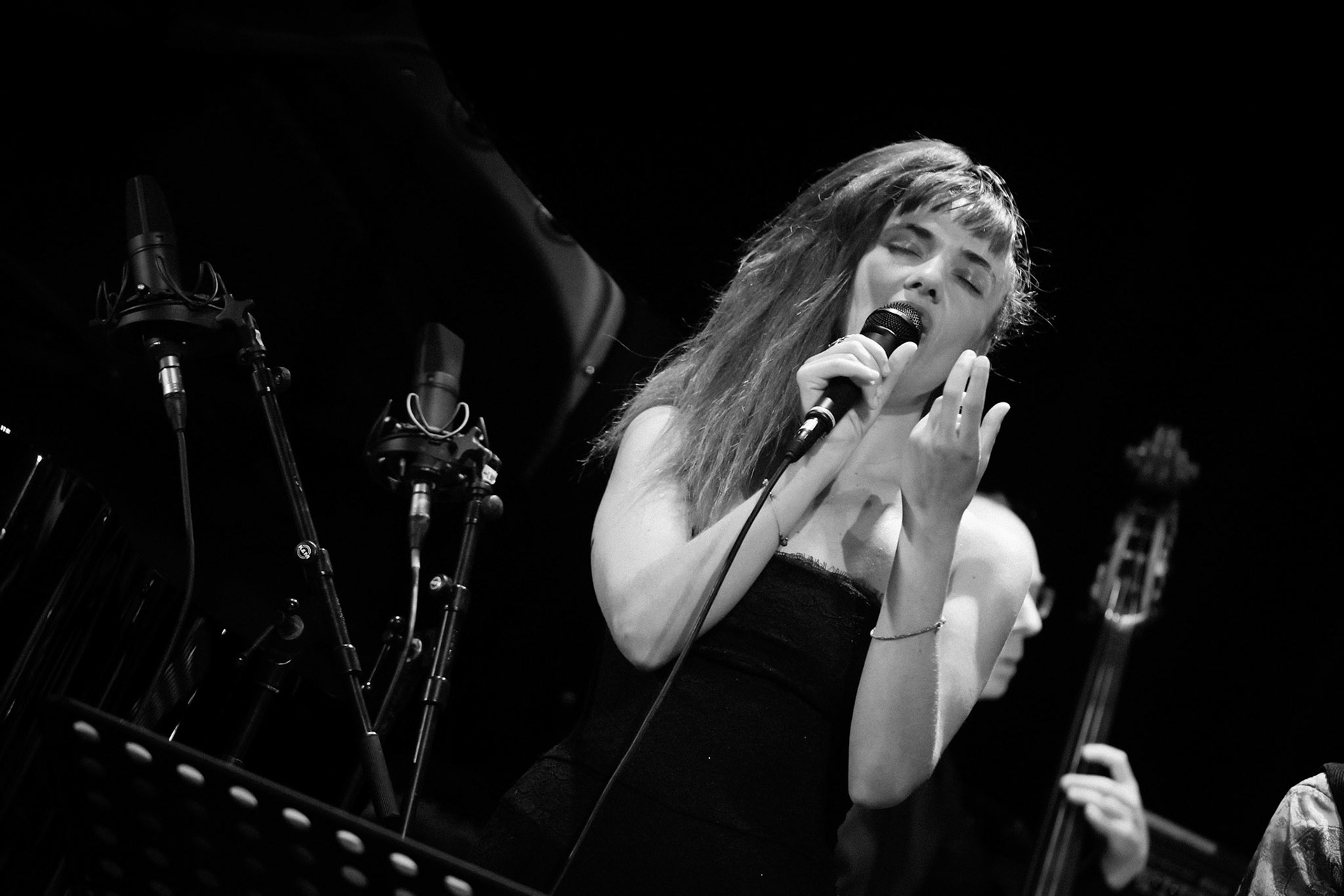 Leïla Olivesi Octet, special guest Camille Berthault, Festival Jazz à Saint-Germain-des-Prés - Paris, Théâtre de l'Alliance Française