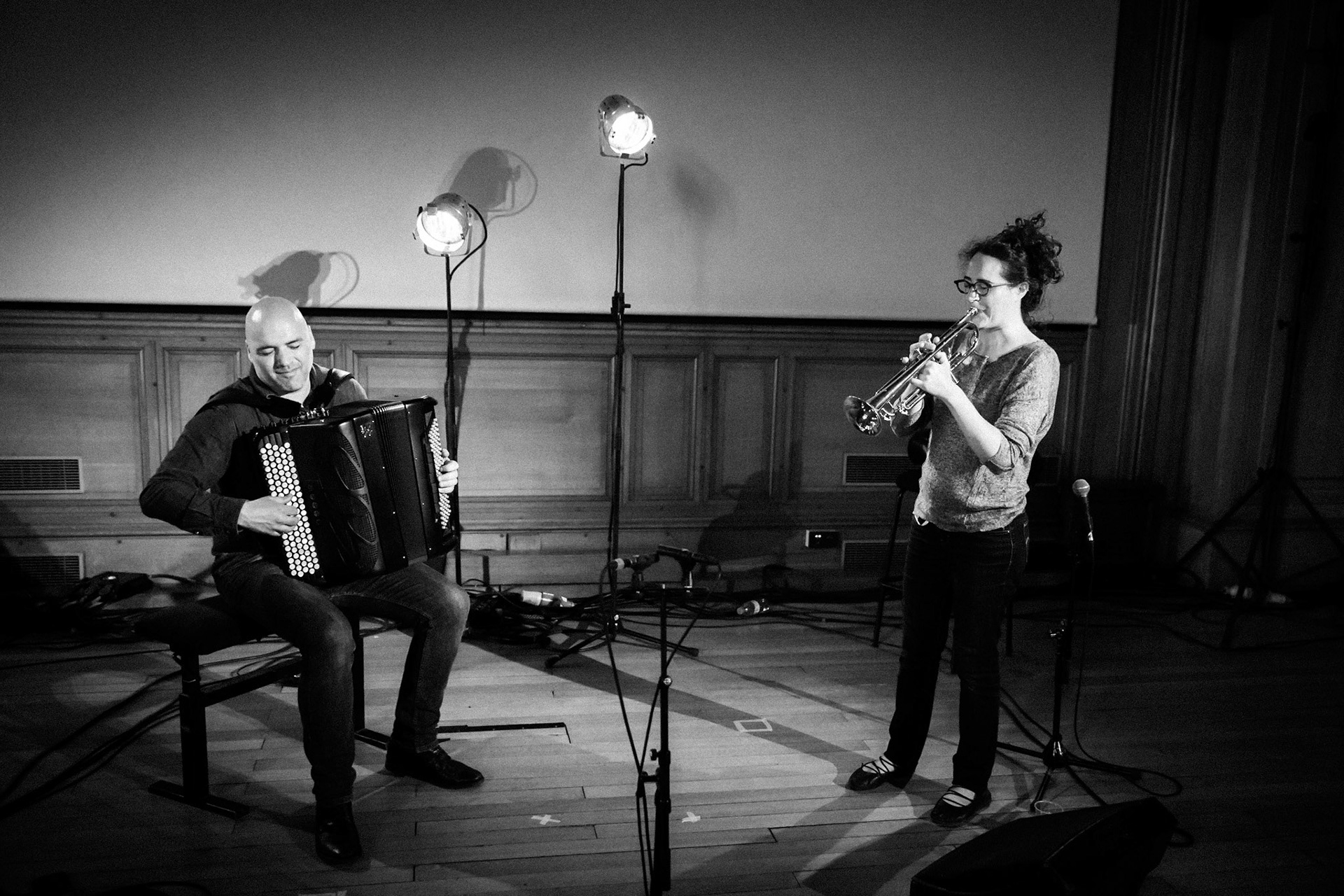 Airelle Besson &amp; Lionel Suarez, Festival Jazz Saint-Germain-des-Prés - Paris , Maison de l'Océan - Grand amphithéâtre, 21 mai 2022
