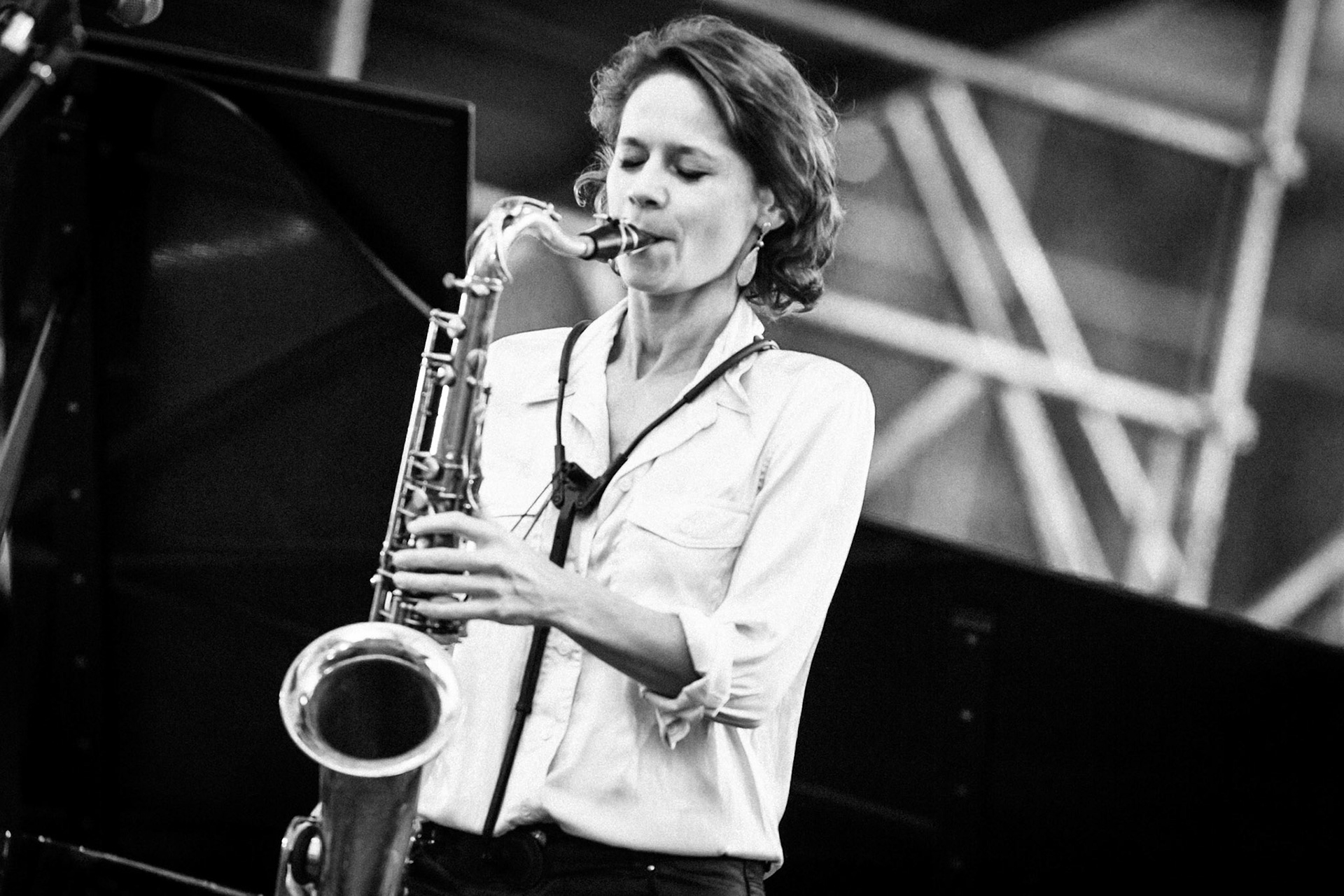 Sophie Alour invite Abdallah Abozekry, La Défense Jazz Festival, Parvis de la Défense, 23 septembre 2020