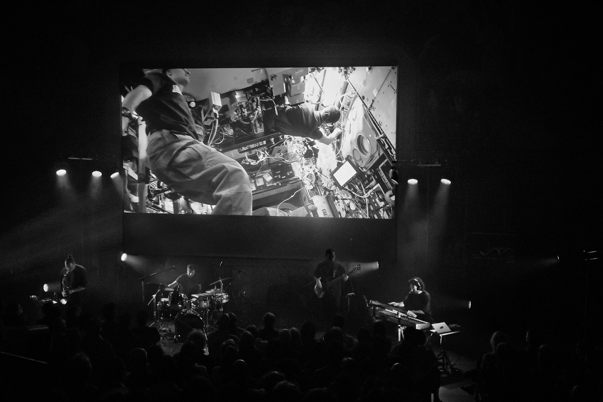 Guillaume Perret Quartet, Festival Jazz à Saint-Germain-des-Prés - Paris, grand amphithéâtre de la Maison de l'Océan