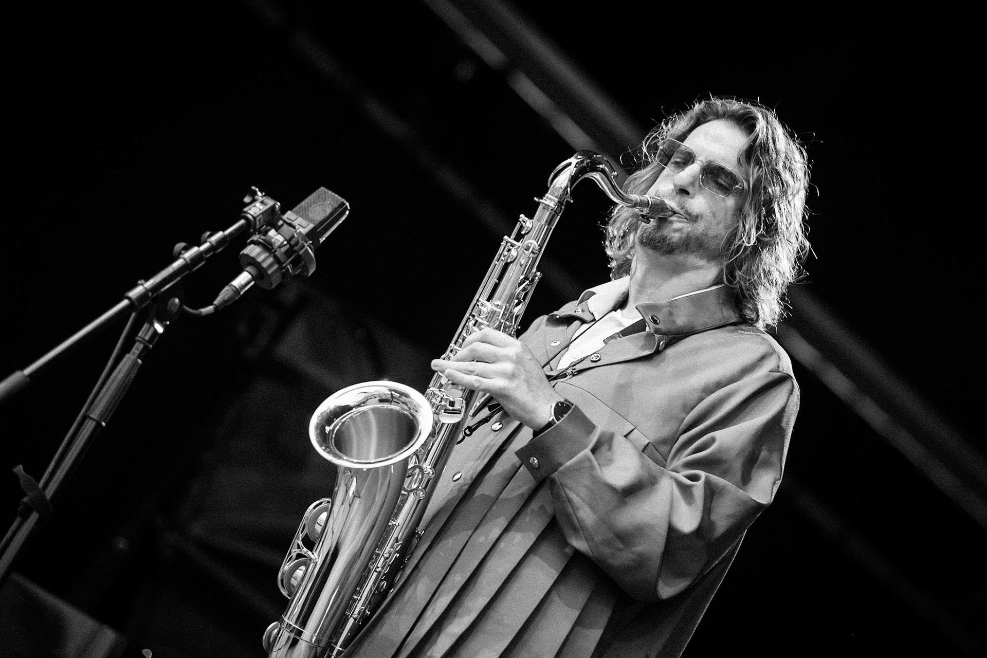 Samy Thiébault "Awé Large Ensemble", La Défense Jazz Festival, Parvis de la Défense, 26 juin 2023