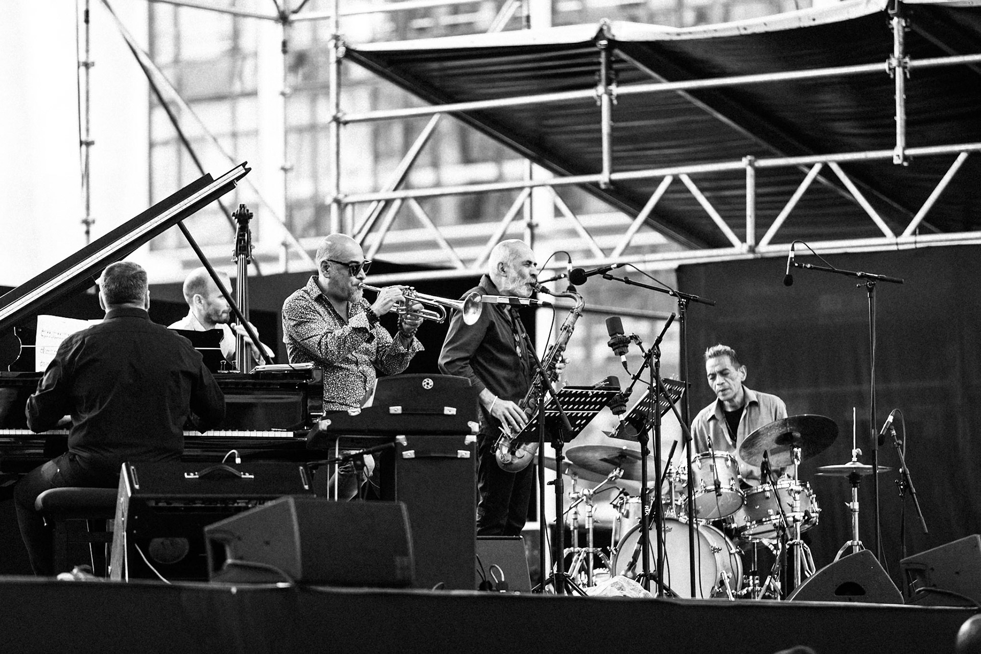 Belmondo Quintet, La Défense Jazz Festival, Parvis de la Défense, 22 septembre 2020