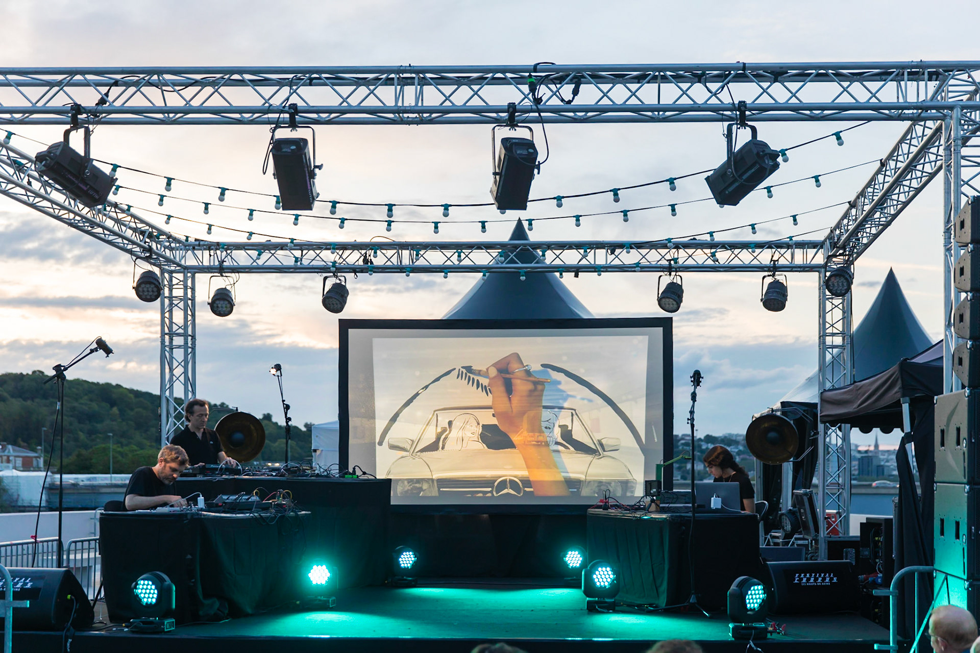 Acid Arab, Festival Chorus des Hauts-de-Seine, La Seine Musicale (Boulogne-Billancourt), 11 juillet 2021