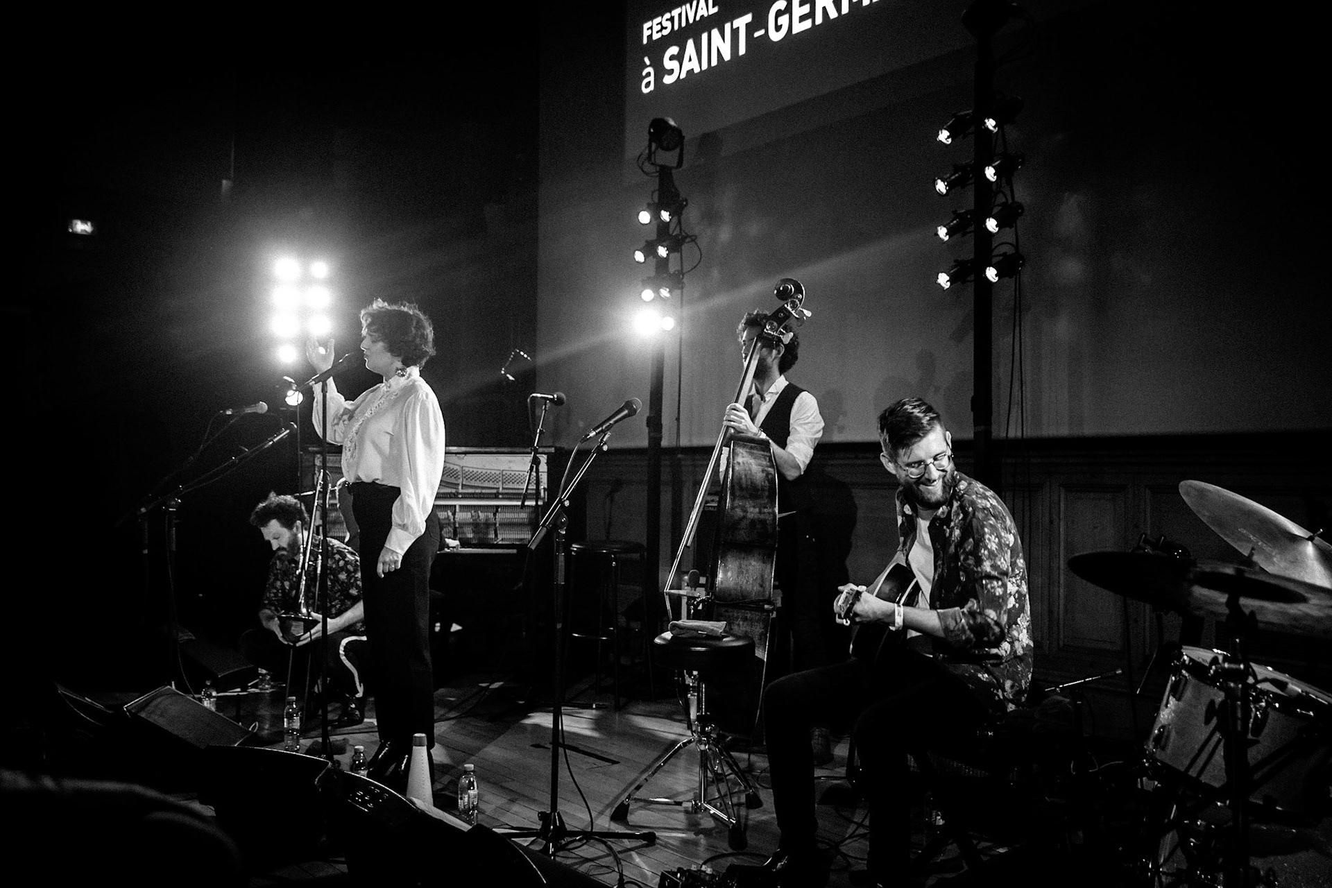 Marion Rampal "Tissé" feat Naïssam Jalal &amp; Piers Faccini, Festival Jazz Saint-Germain-des-Prés - Paris , Maison de l'Océan - Grand amphithéâtre, 18 mai 2022