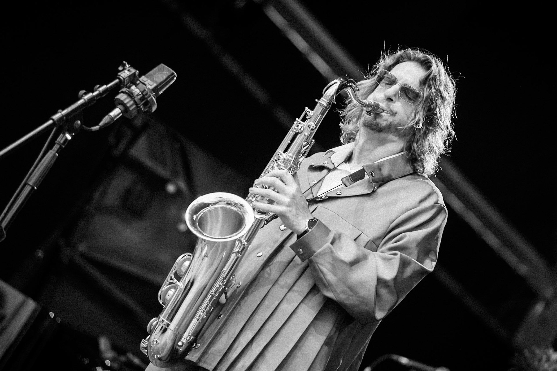 Samy Thiébault "Awé Large Ensemble", La Défense Jazz Festival, Parvis de la Défense, 26 juin 2023