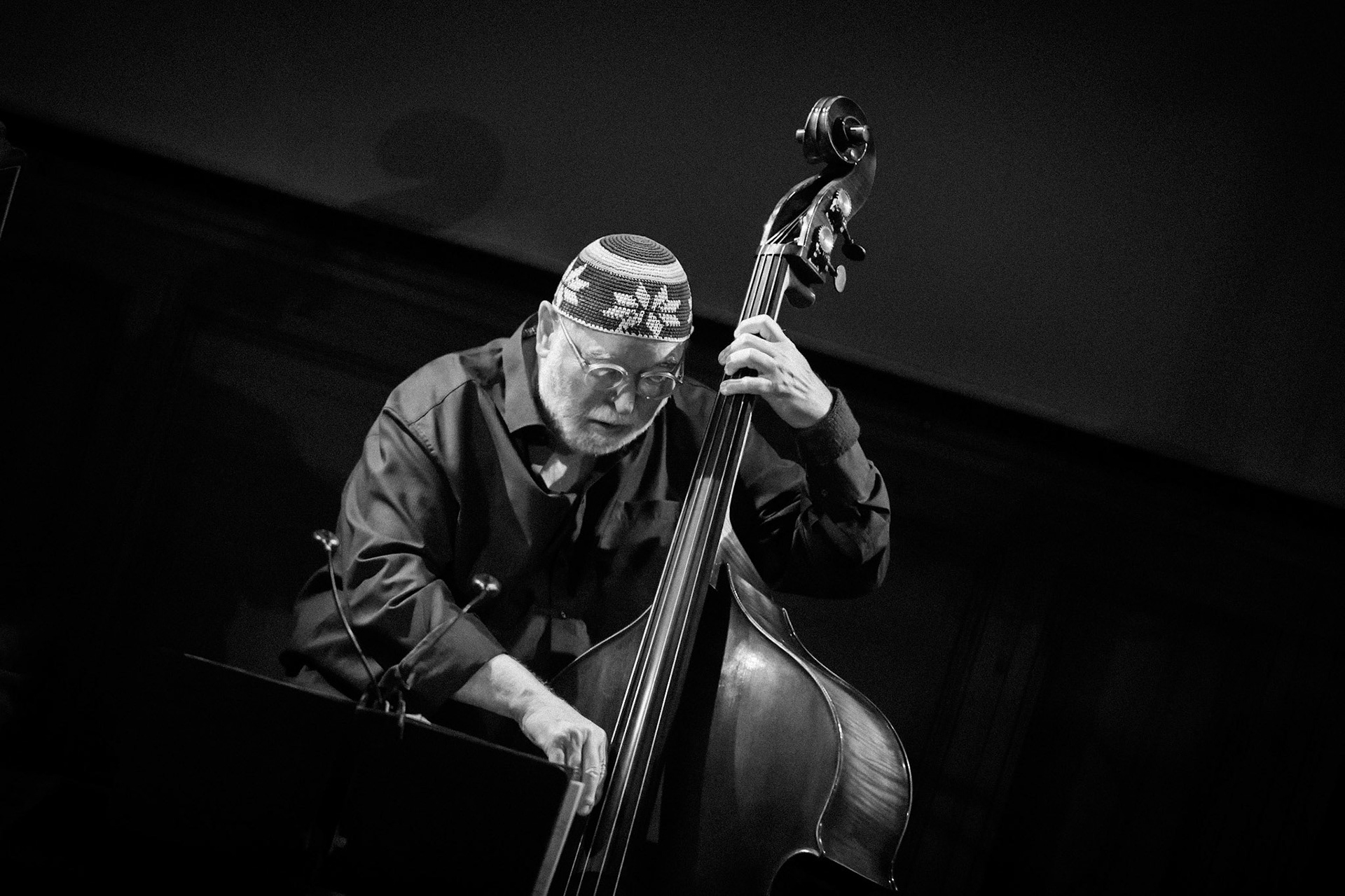 Henri Texier Trio, Festival Jazz Saint-Germain-des-Prés - Paris , Maison de l'Océan - Grand amphithéâtre, 19 mai 2022