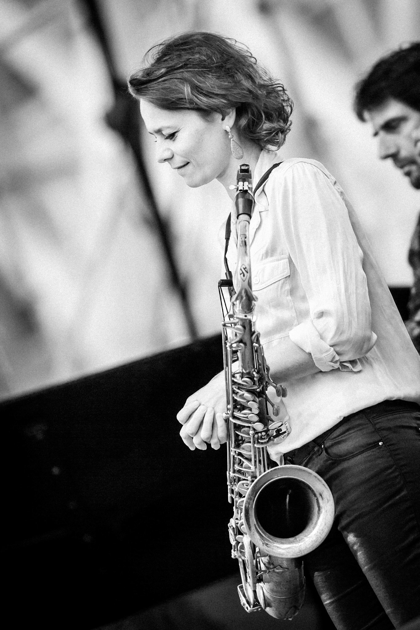 Sophie Alour invite Abdallah Abozekry, La Défense Jazz Festival, Parvis de la Défense, 23 septembre 2020