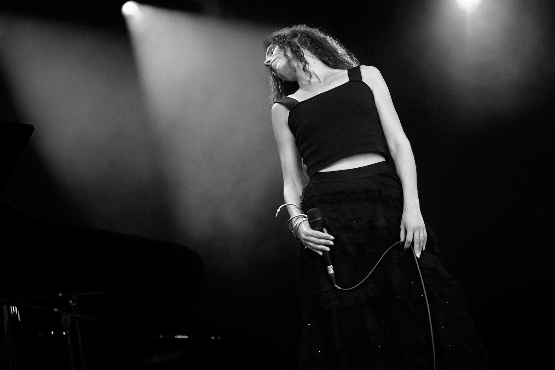 Dafné Kritharas, La Défense Jazz Festival, Parvis de la Défense, 25 juin 2025