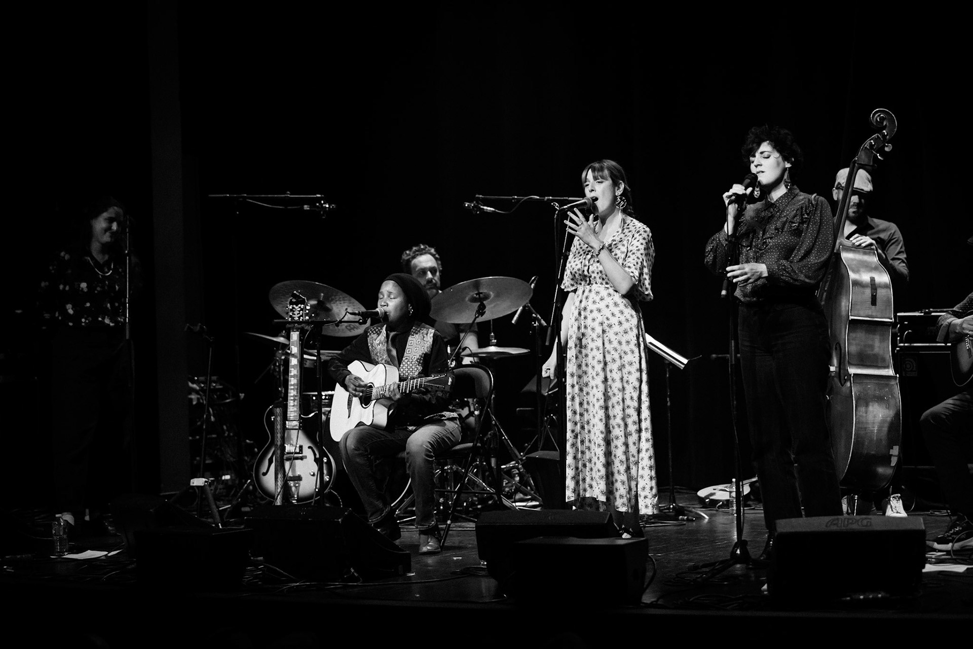 Sarah Lenka invite Marion Rampal, Naïssam Jalal &amp; Nalia M. King, Festival Jazz à Saint-Germain-des-Prés - Paris, Théâtre de l'Alliance Française