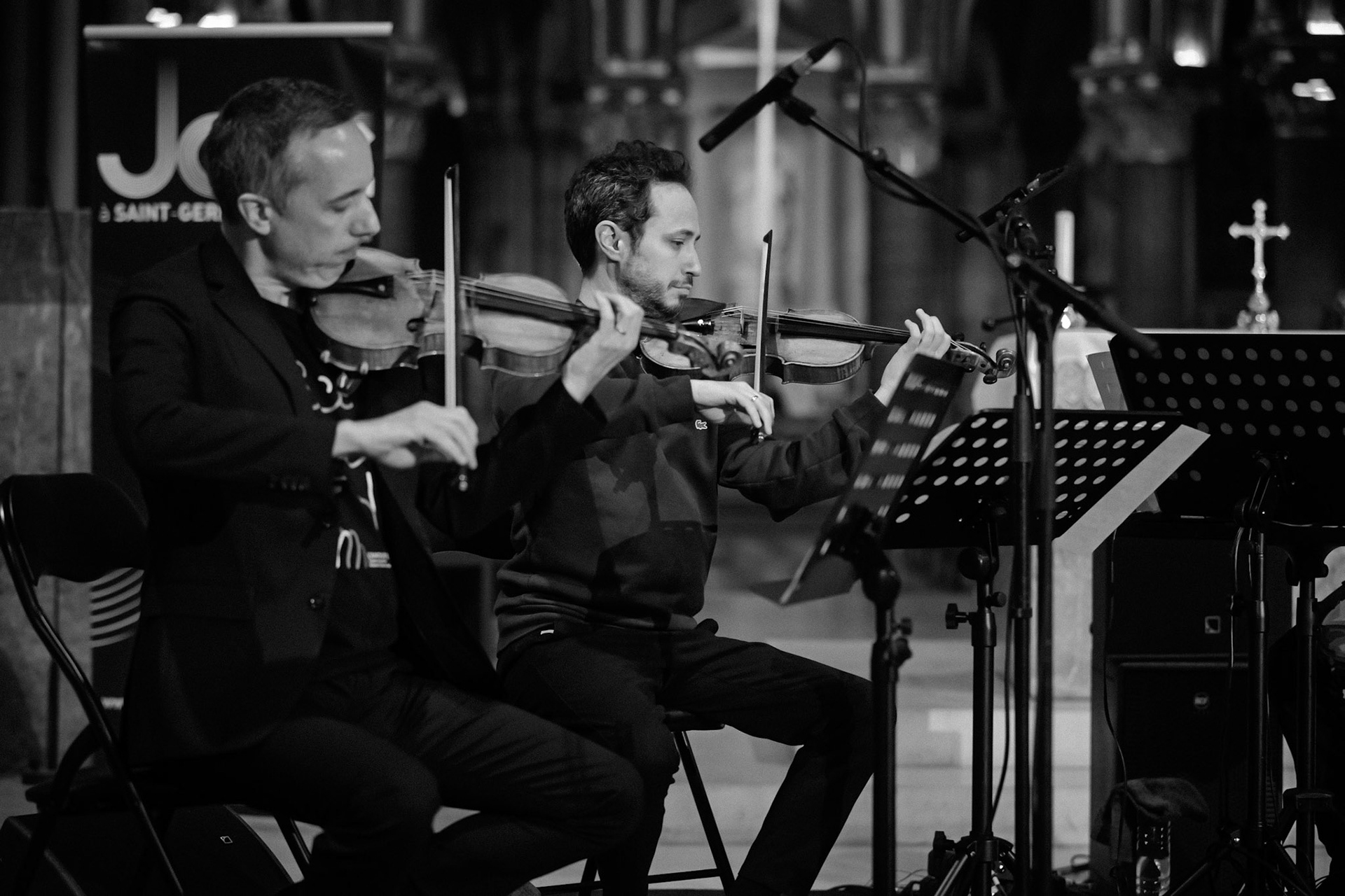 Quatuor Ebène &amp; Xavier Tribolet, Festival Jazz à Saint-Germain-des-Prés - Paris, Eglise Saint-Germain-des-Prés