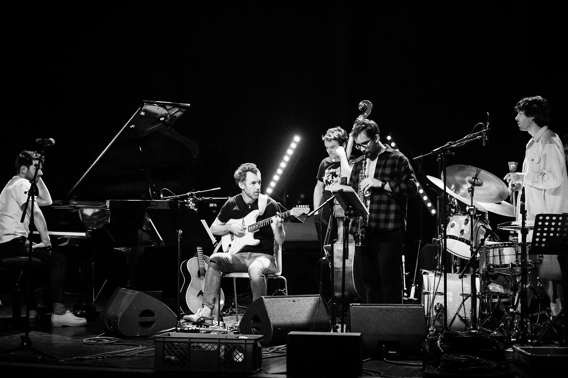 Gautier Garrigue Quartet feat Emile Parisien, Festival Jazz à Saint-Germain-des-Prés - Paris, Théâtre de l'Alliance Française