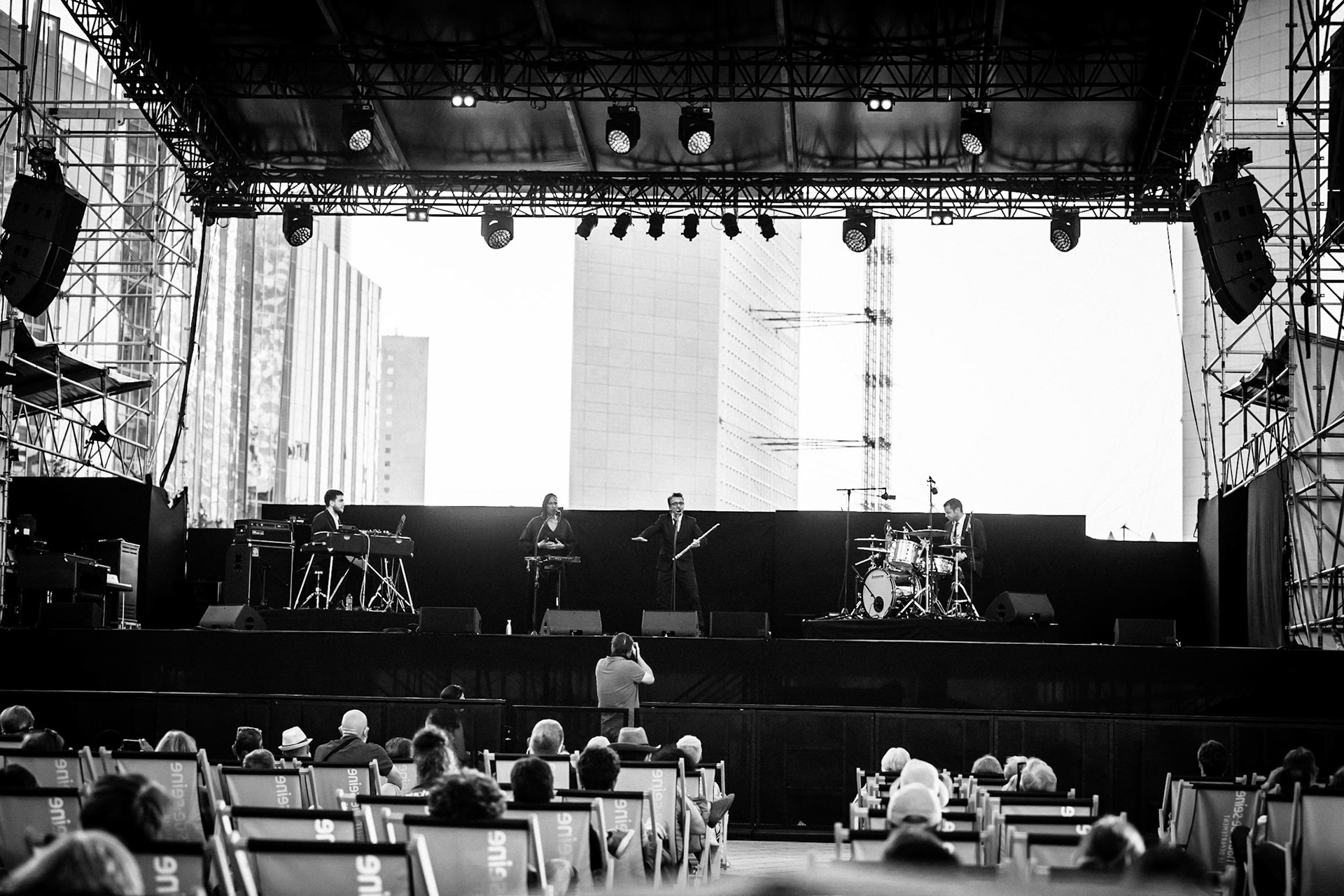 Jî Drû, La Défense Jazz Festival, Parvis de la Défense, 21 septembre 2020