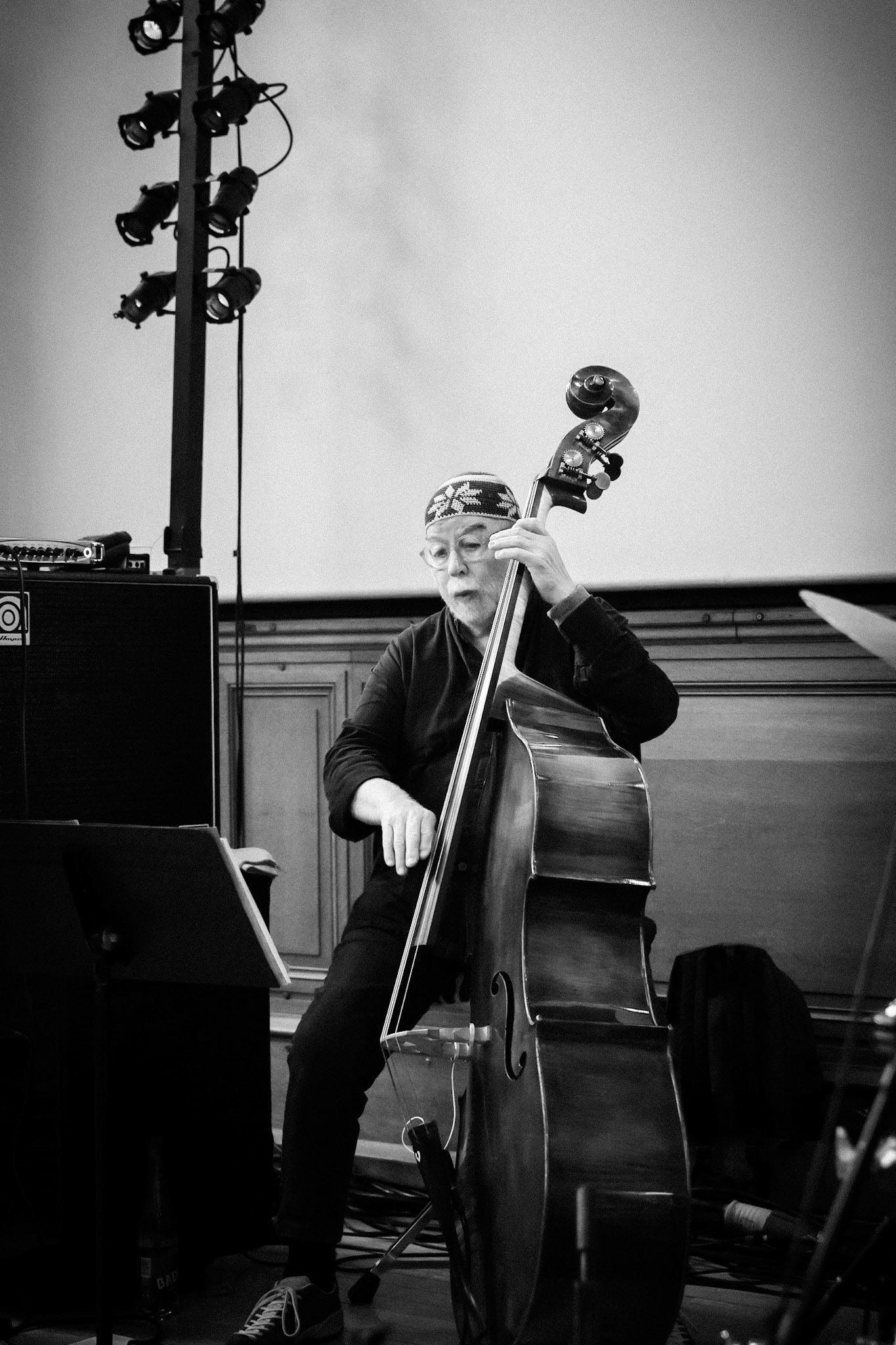 Henri Texier Trio, Festival Jazz Saint-Germain-des-Prés - Paris , Maison de l'Océan - Grand amphithéâtre, 19 mai 2022