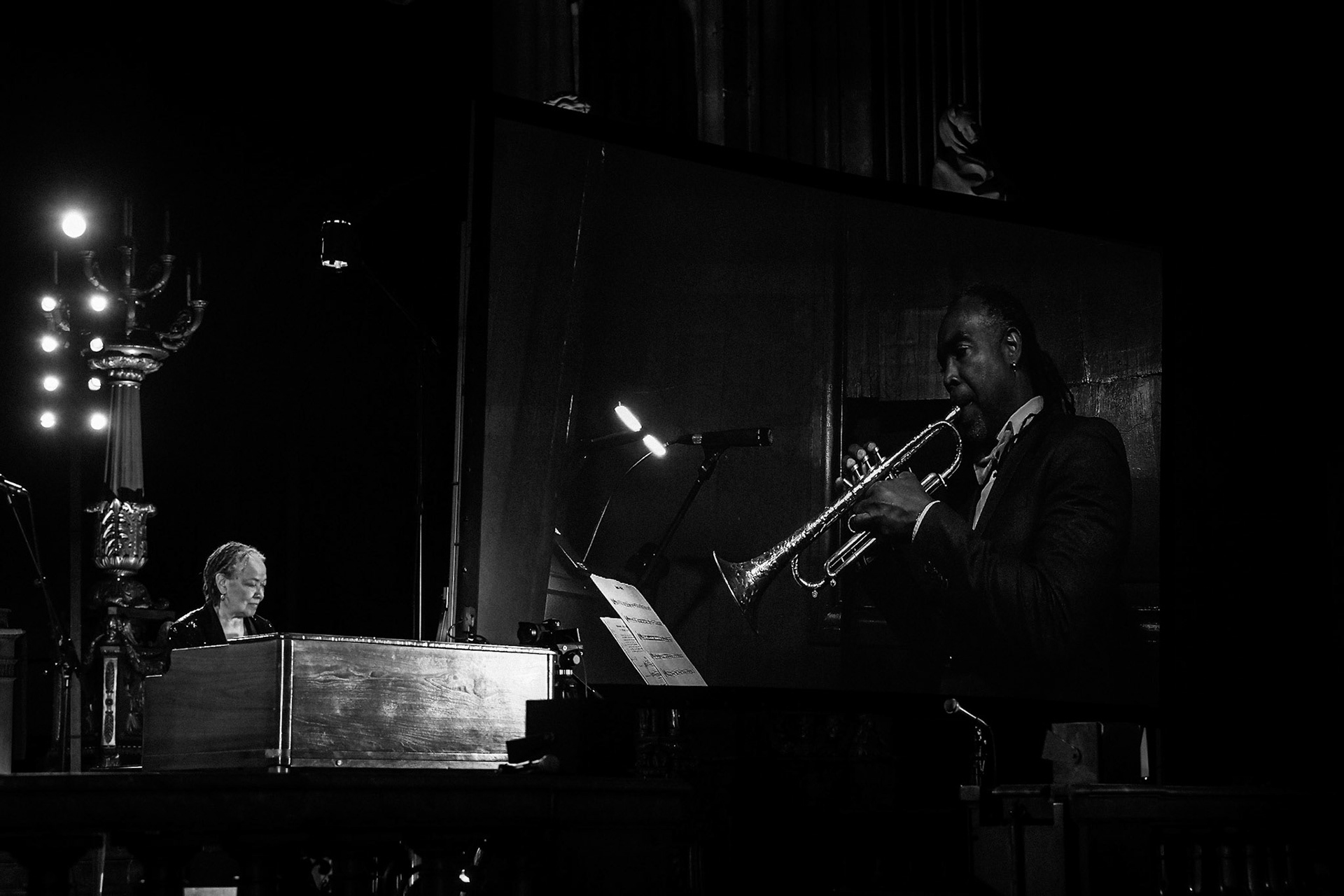 Rhoda Scott &amp; Sophie-Véronique Cauchefer-Choplin, Festival Jazz à Saint-Germain-des-Prés - Paris, Eglise Saint-Sulpice