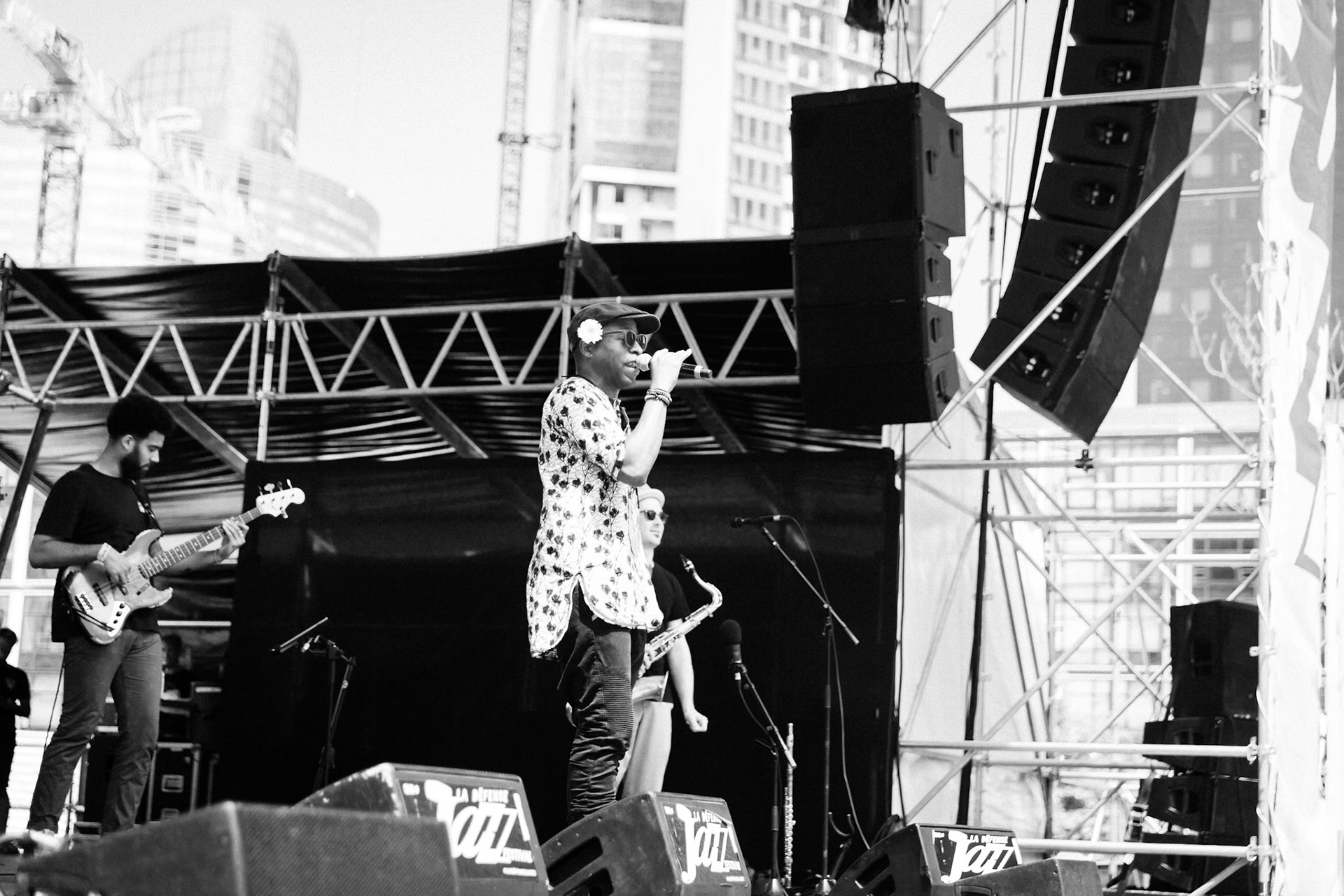 Raashan Ahmad, La Défense Jazz Festival, Parvis de la Défense, 24 mai 2019