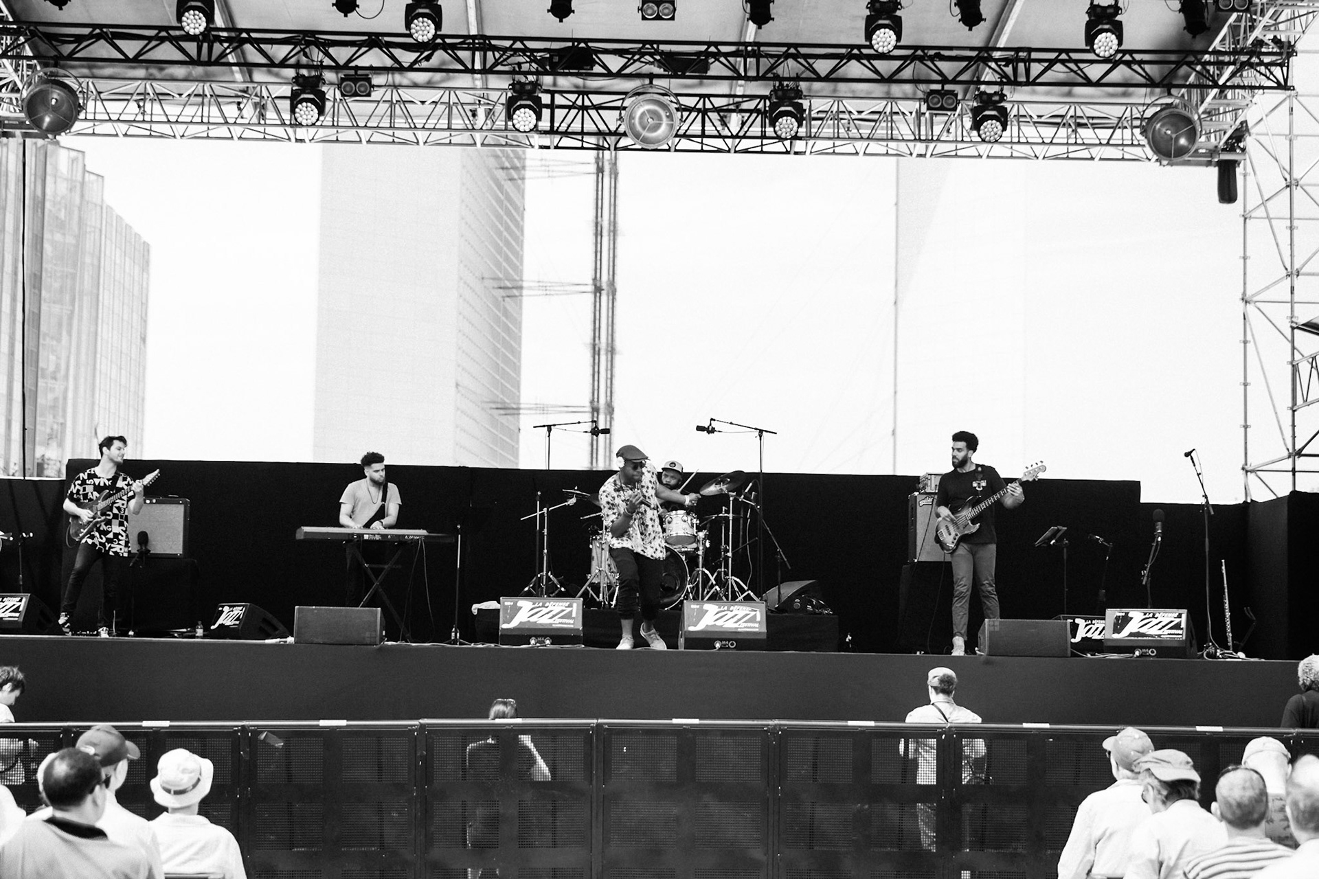 Raashan Ahmad, La Défense Jazz Festival, Parvis de la Défense, 24 mai 2019