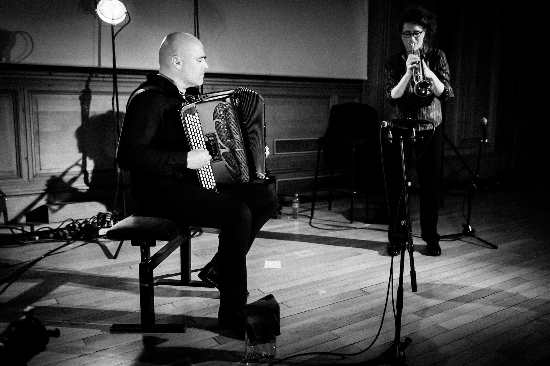 Airelle Besson &amp; Lionel Suarez, Festival Jazz Saint-Germain-des-Prés - Paris , Maison de l'Océan - Grand amphithéâtre, 21 mai 2022