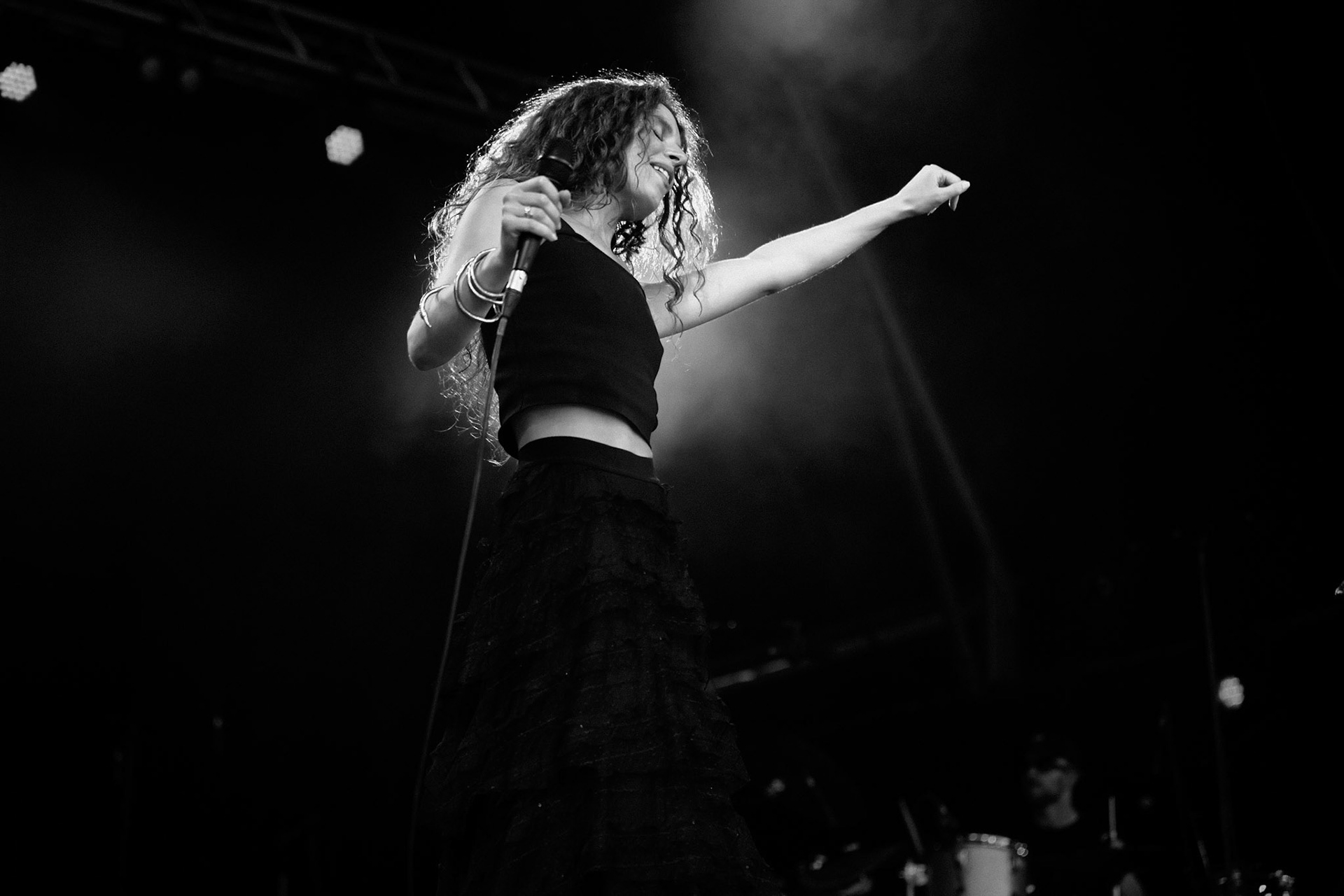 Dafné Kritharas, La Défense Jazz Festival, Parvis de la Défense, 25 juin 2025