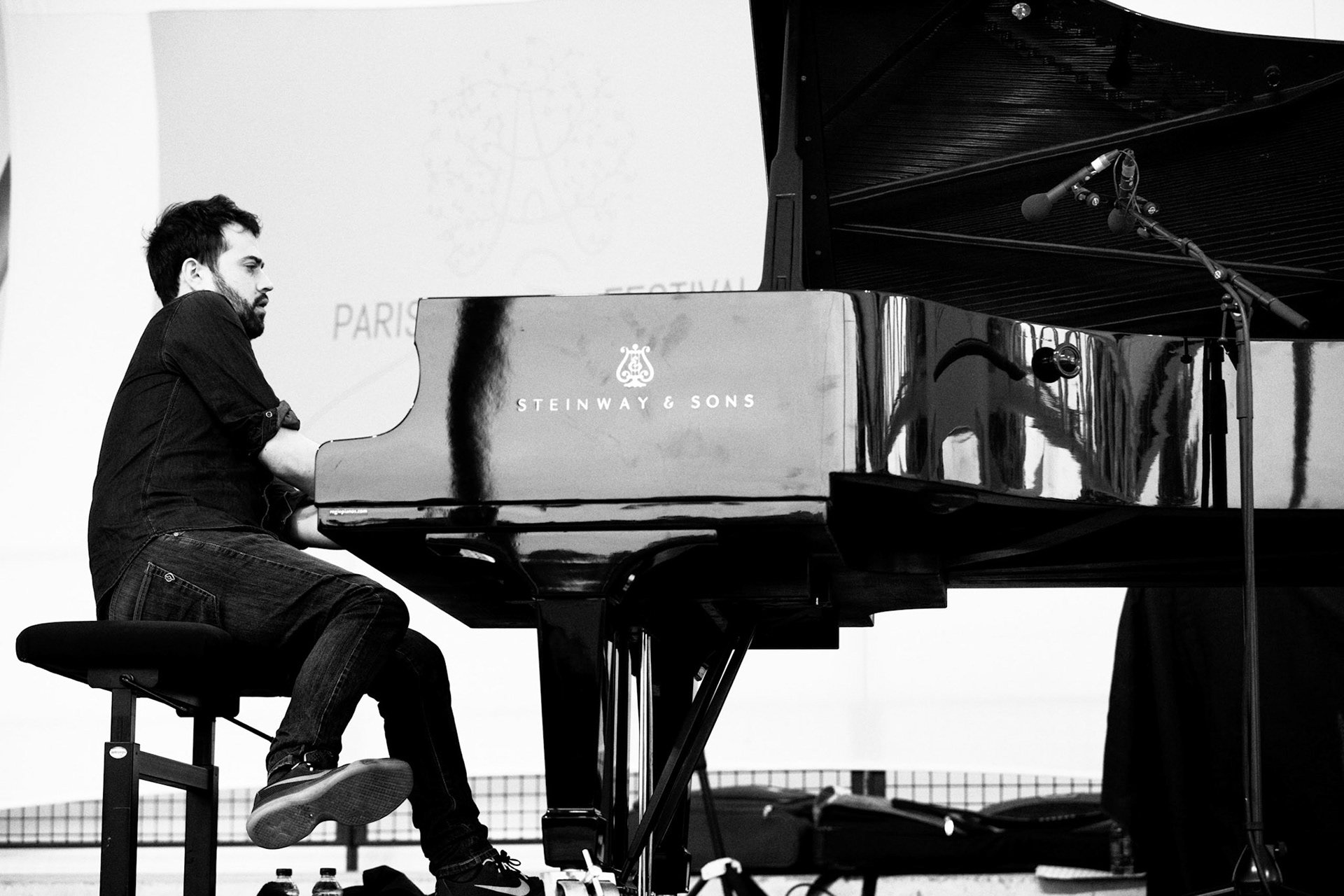 Giovanni Guidi - Paris Jazz Festival - Espace Delta - Parc Floral de Paris - 14 juin 2015