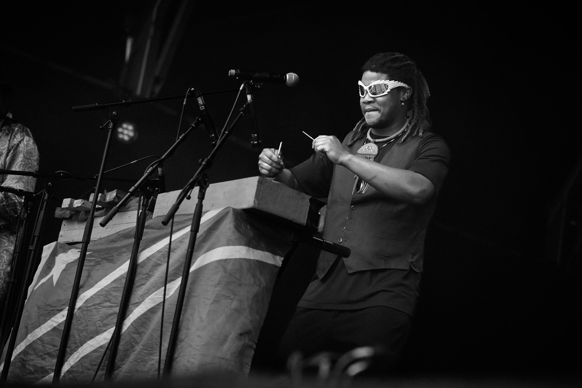 Kin'Gongolo Kiniata, La Défense Jazz Festival, Parvis de la Défense, 27 juin 2025