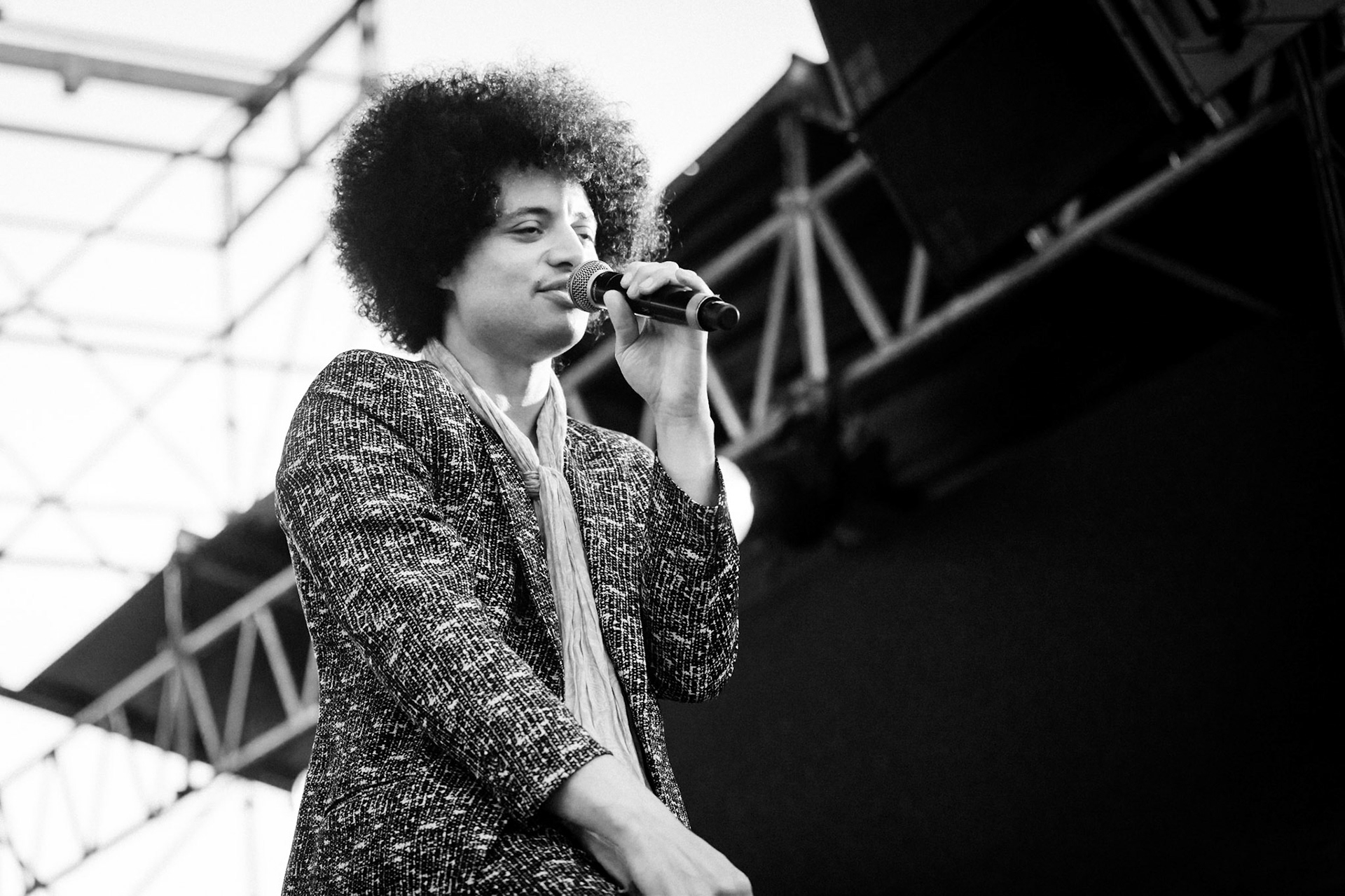 Jose James, La Défense Jazz Festival, Parvis de la Défense, 30 mai 2019