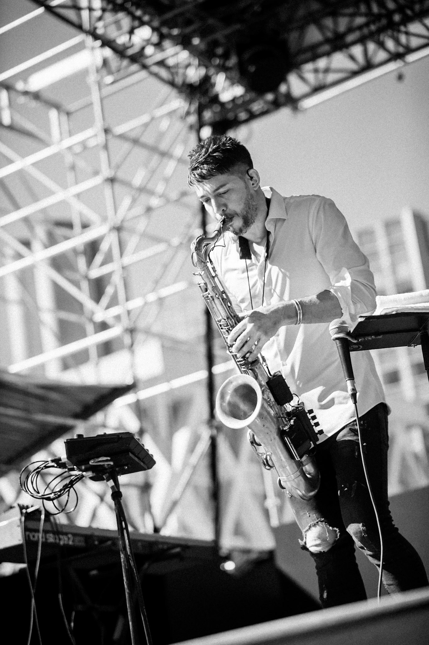 Guillaume Perret, La Défense Jazz Festival, Parvis de la Défense, 22 septembre 2020