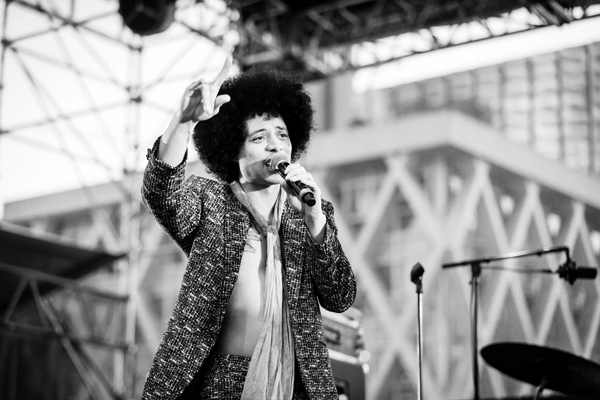 Jose James, La Défense Jazz Festival, Parvis de la Défense, 30 mai 2019