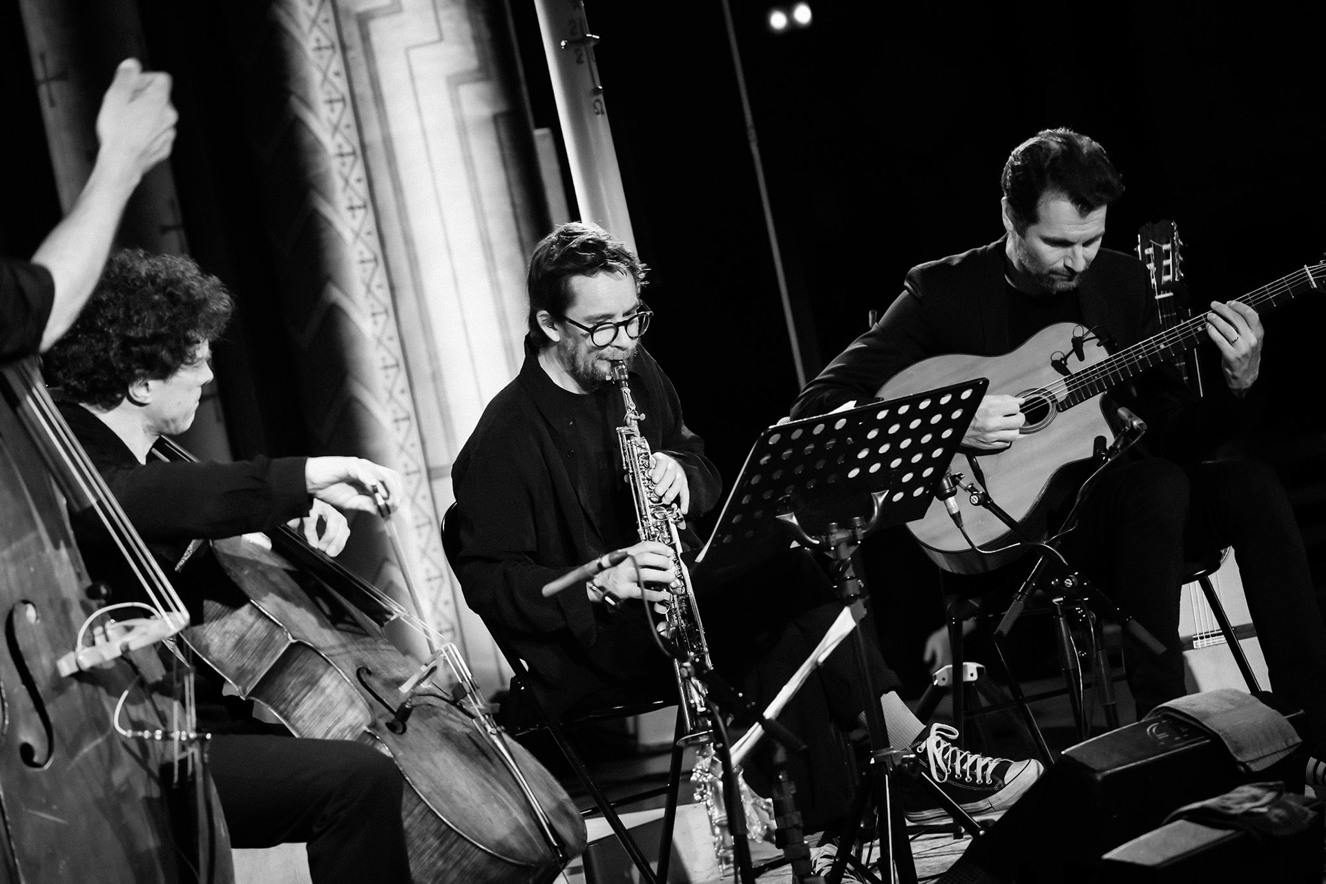 Loco Cello Feat Emile Parisien, Festival Jazz à Saint-Germain-des-Prés - Paris, Eglise Saint-Germain-des-Prés