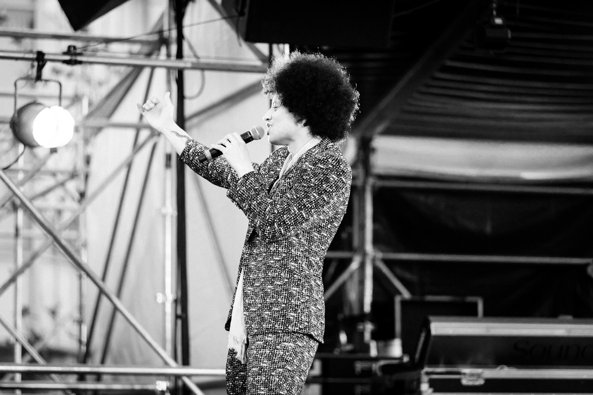 Jose James, La Défense Jazz Festival, Parvis de la Défense, 30 mai 2019
