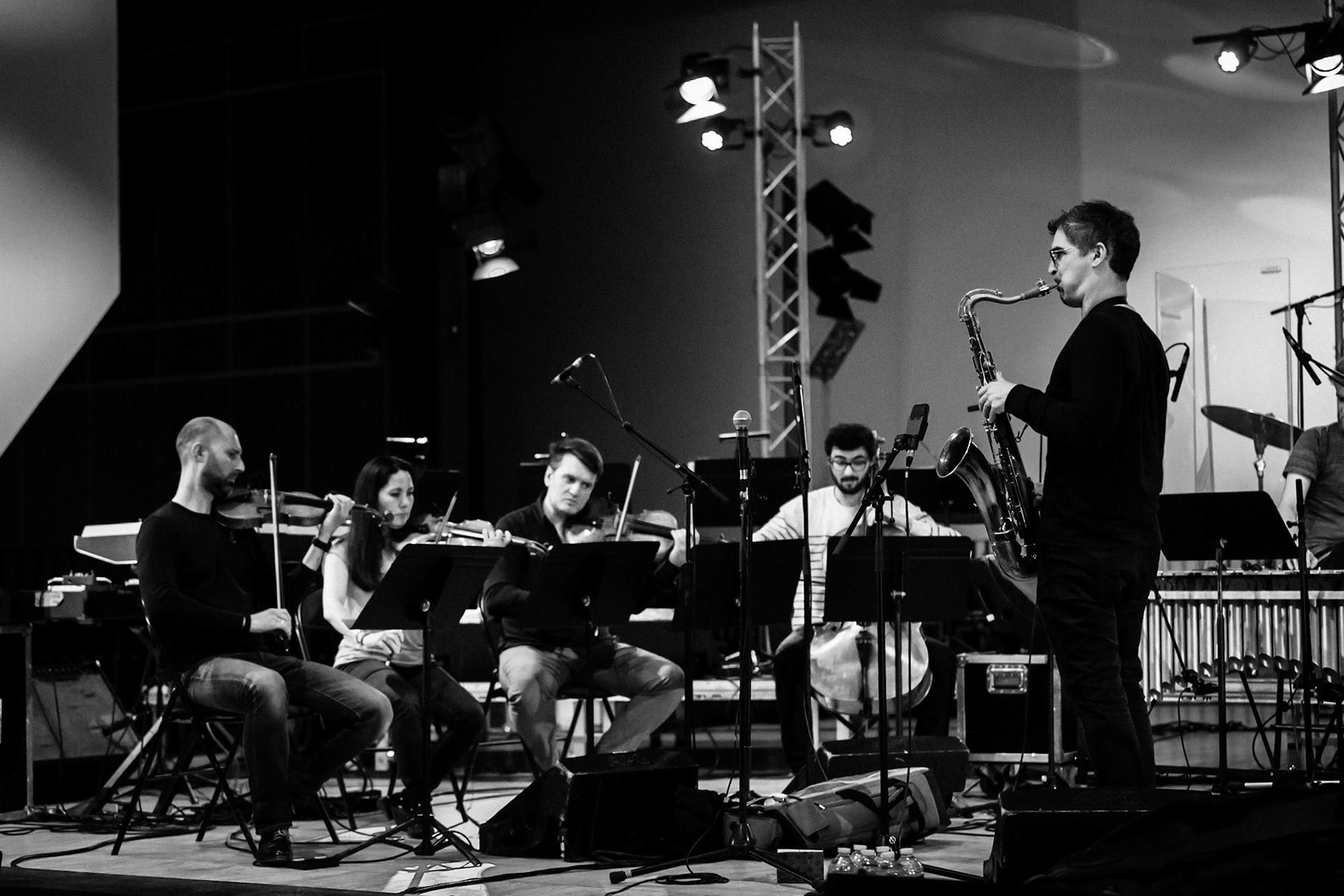 Sylvain Rifflet Refocus & l'ensemble Appassionato, Festival Jazz Saint-Germain-des-Prés - Paris , Université Panthéon - Assas, 22 mai 2019