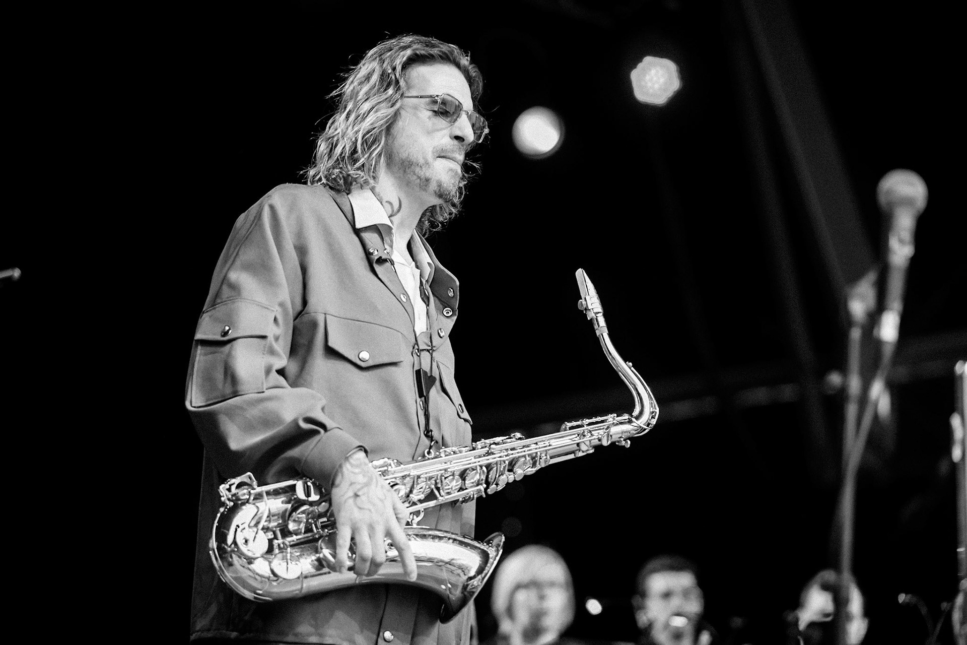 Samy Thiébault "Awé Large Ensemble", La Défense Jazz Festival, Parvis de la Défense, 26 juin 2023