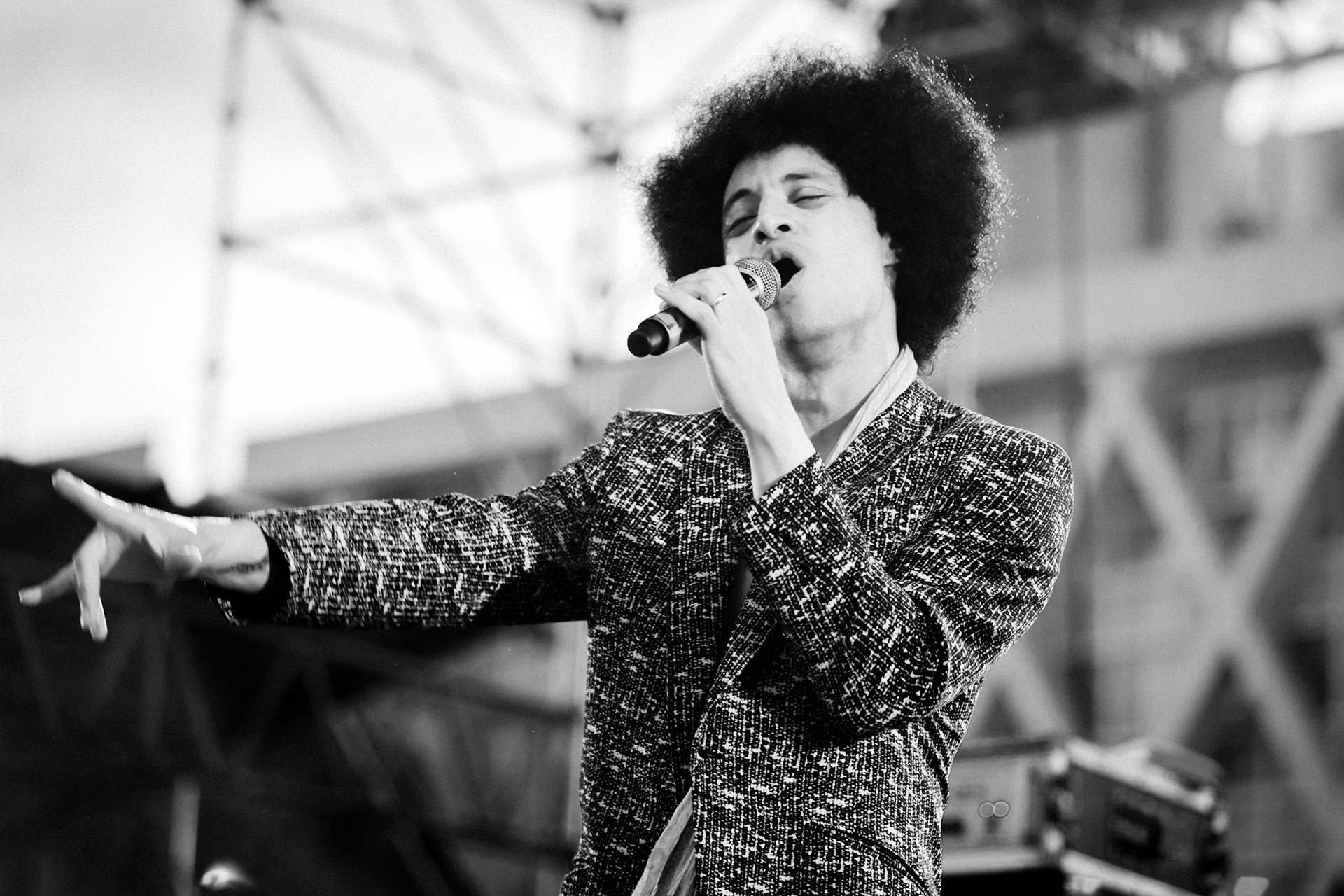 Jose James, La Défense Jazz Festival, Parvis de la Défense, 30 mai 2019