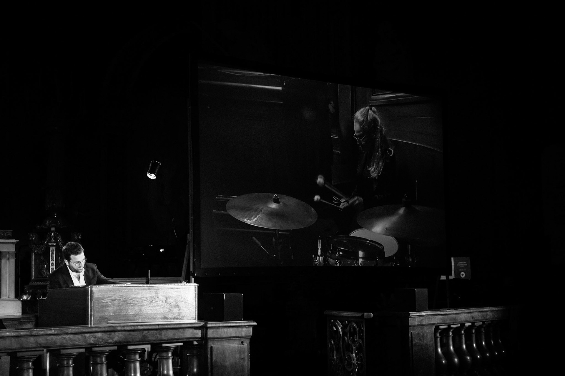 Sophie-Véronique Cauchefer-Choplin &amp; Laurent Coulondre, Festival Jazz à Saint-Germain-des-Prés - Paris, Eglise Saint-Sulpice