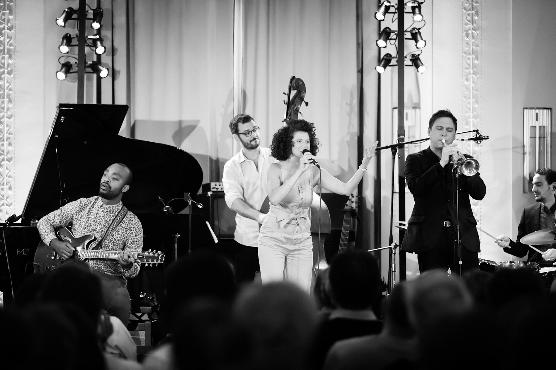 Cyrille Aimée, Festival Jazz Saint-Germain-des-Prés - Paris , Hôtel Lutetia - Salon Cristal, 20 mai 2019