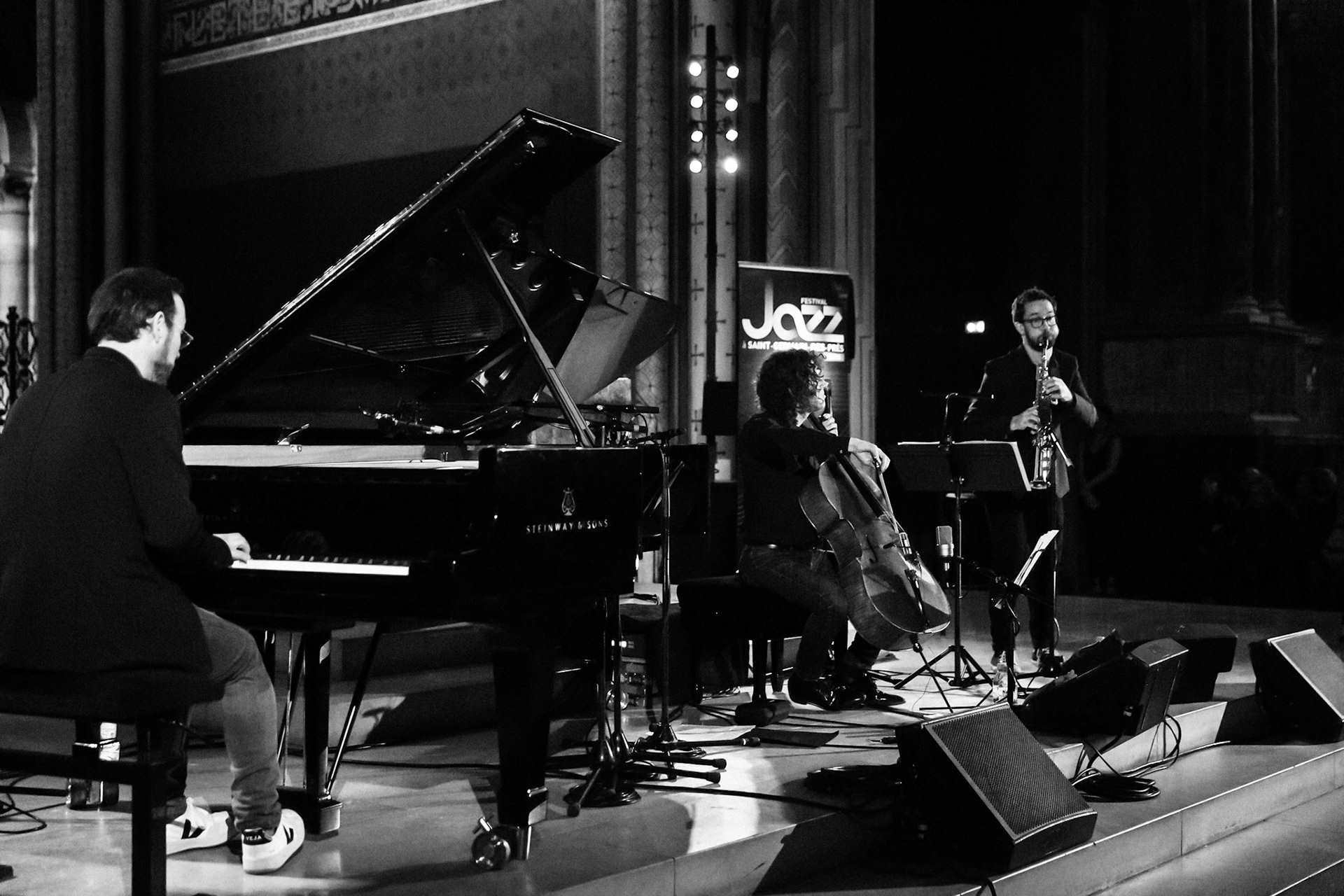Trio Herman - Salque - Parisien, Festival Jazz Saint-Germain-des-Prés - Paris , Eglise Saint-Germain-des-Prés, 21 mai 2019