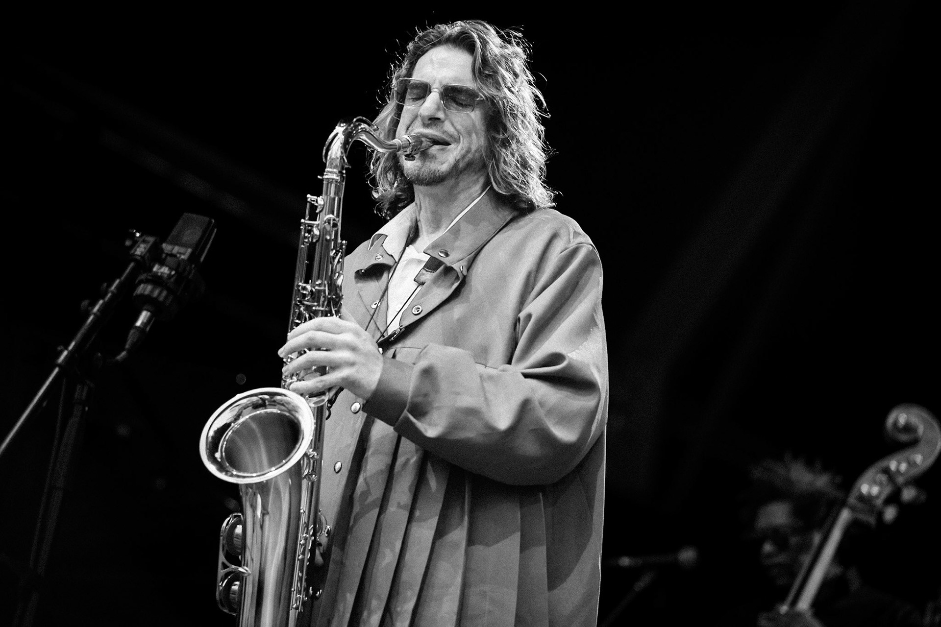 Samy Thiébault "Awé Large Ensemble", La Défense Jazz Festival, Parvis de la Défense, 26 juin 2023
