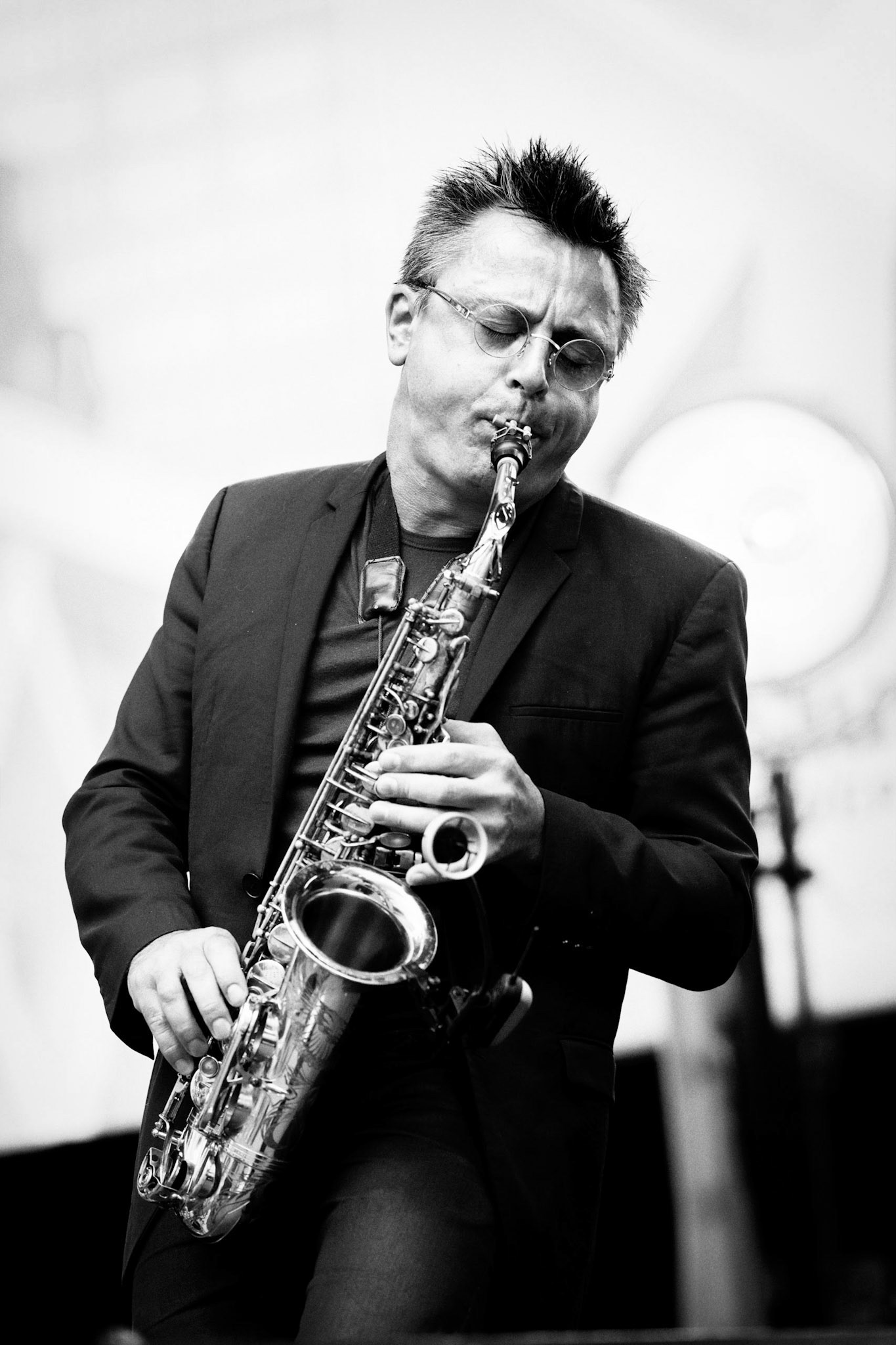 Pierrick Pédron Trio - 37ème édition La Défense Jazz Festival - Parvis de la Défense - 4 juillet 2014