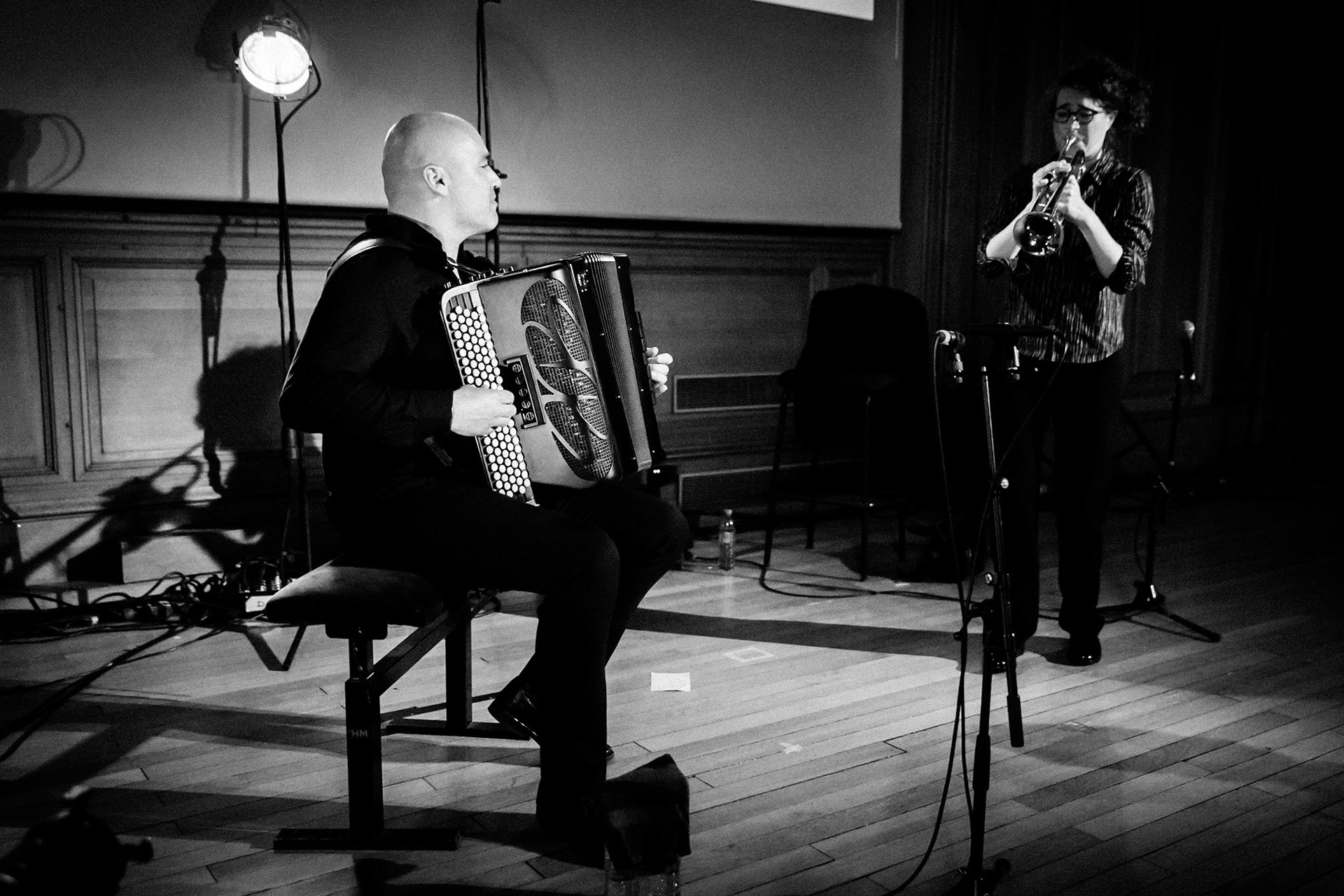 Airelle Besson &amp; Lionel Suarez, Festival Jazz Saint-Germain-des-Prés - Paris , Maison de l'Océan - Grand amphithéâtre, 21 mai 2022