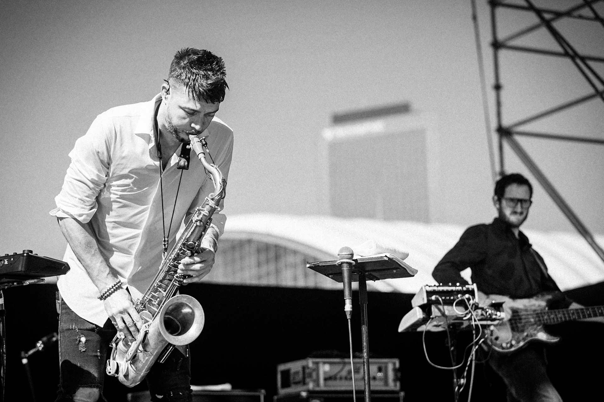 Guillaume Perret, La Défense Jazz Festival, Parvis de la Défense, 22 septembre 2020
